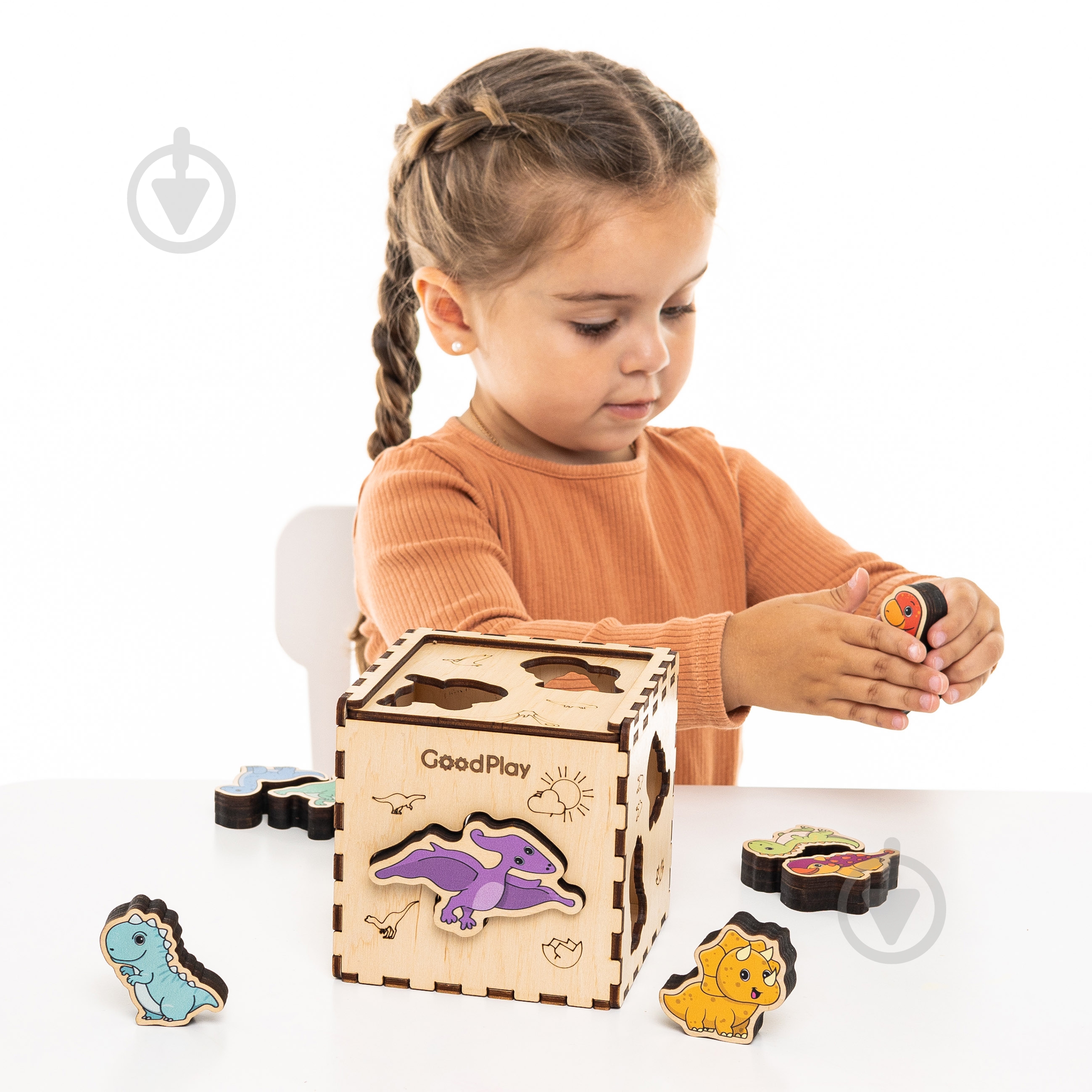 Игрушка-сортер Good Play ДиноМир CUB-4-010 - фото 10