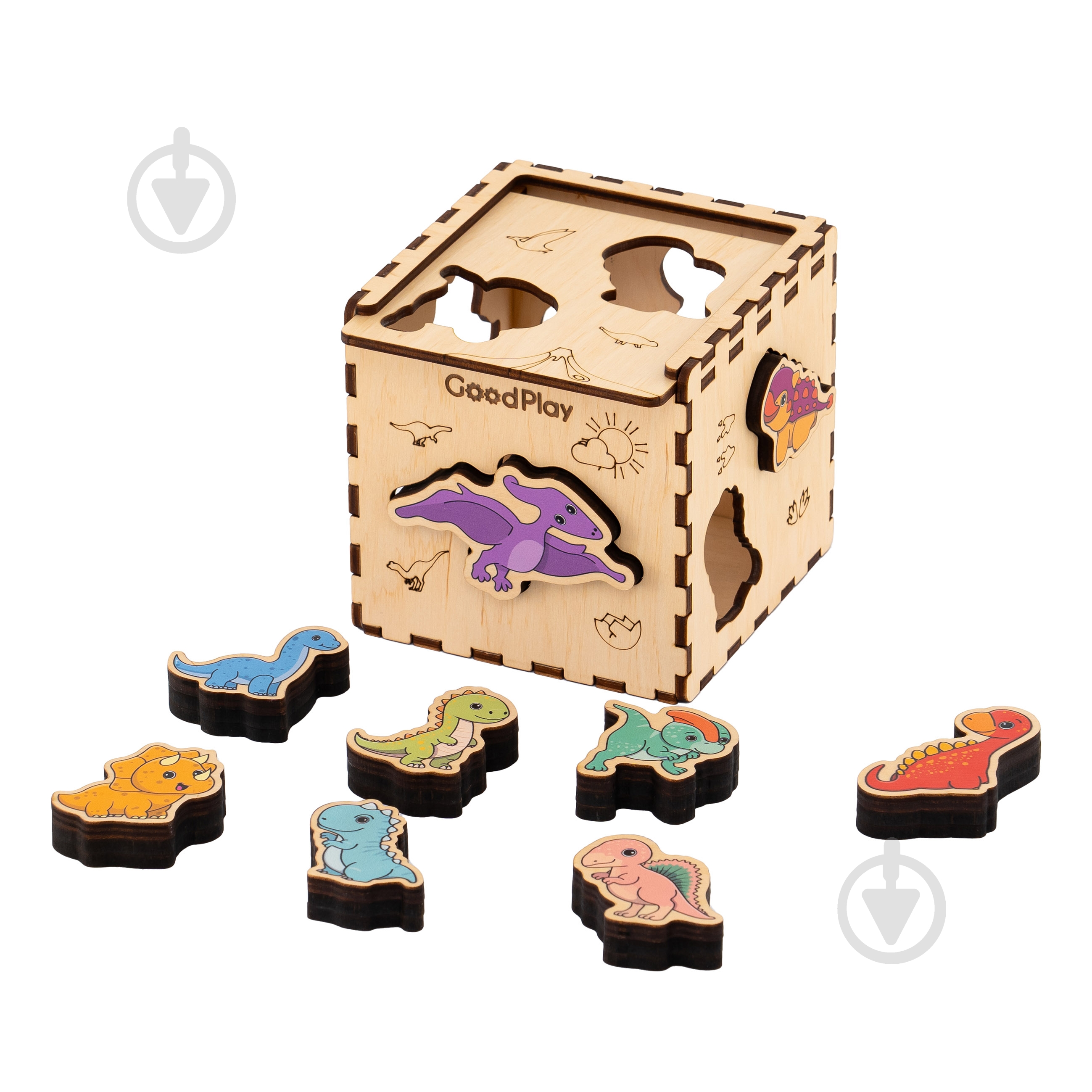 Игрушка-сортер Good Play ДиноМир CUB-4-010 - фото 8