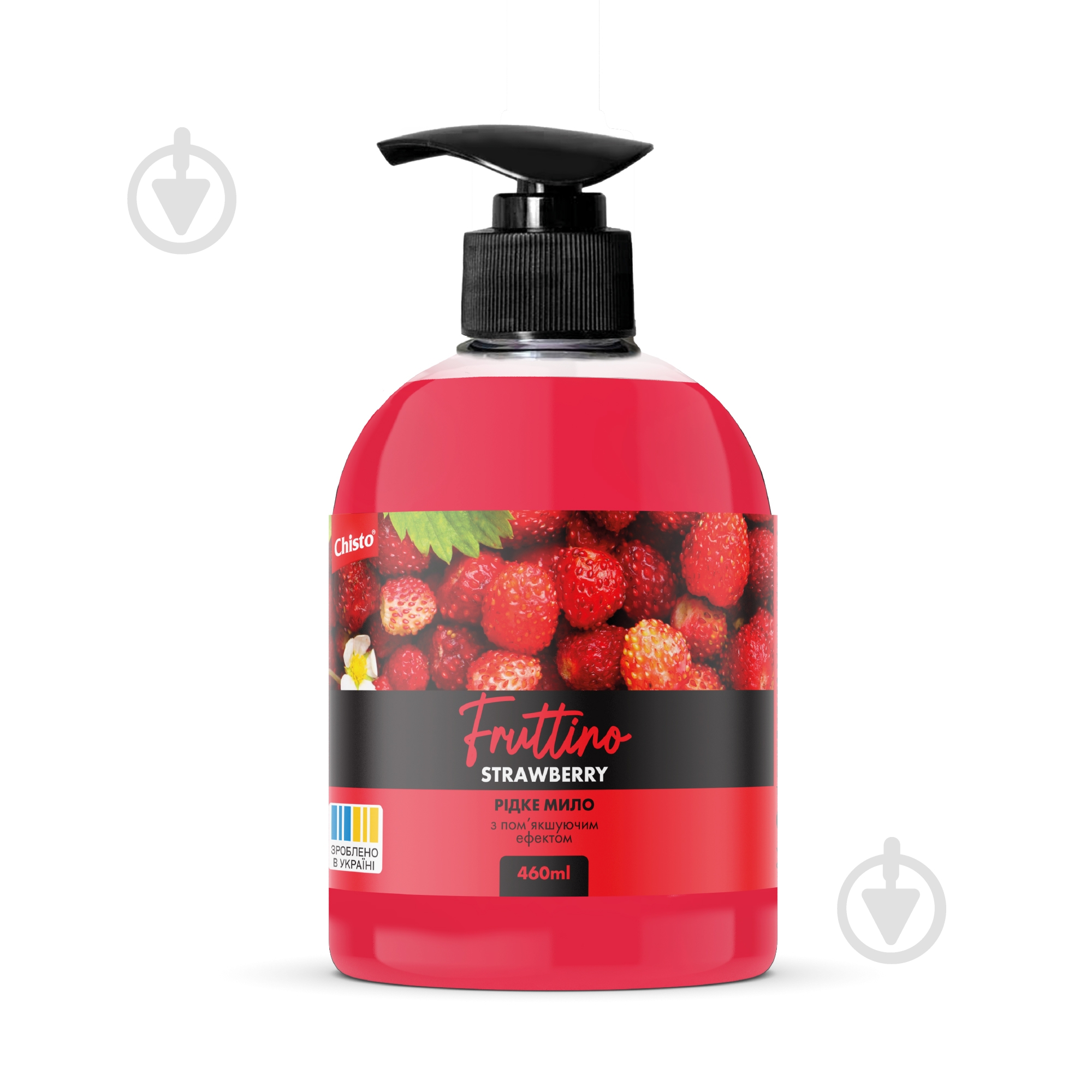 Мило рідке Chisto Fruttino Strawberry 460 мл - фото 1