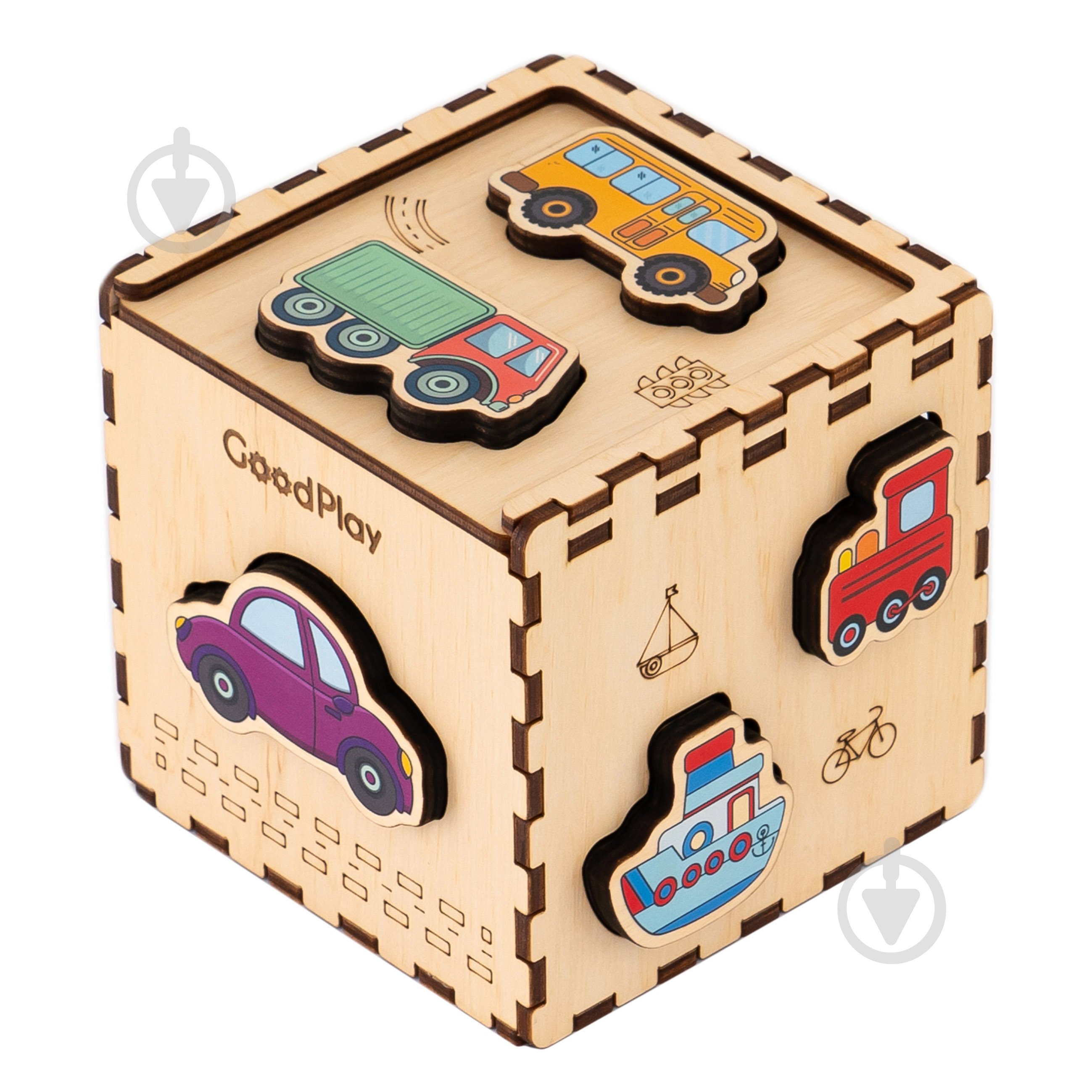 Іграшка-сортер Good Play Транспорт CUB-4-011 - фото 1