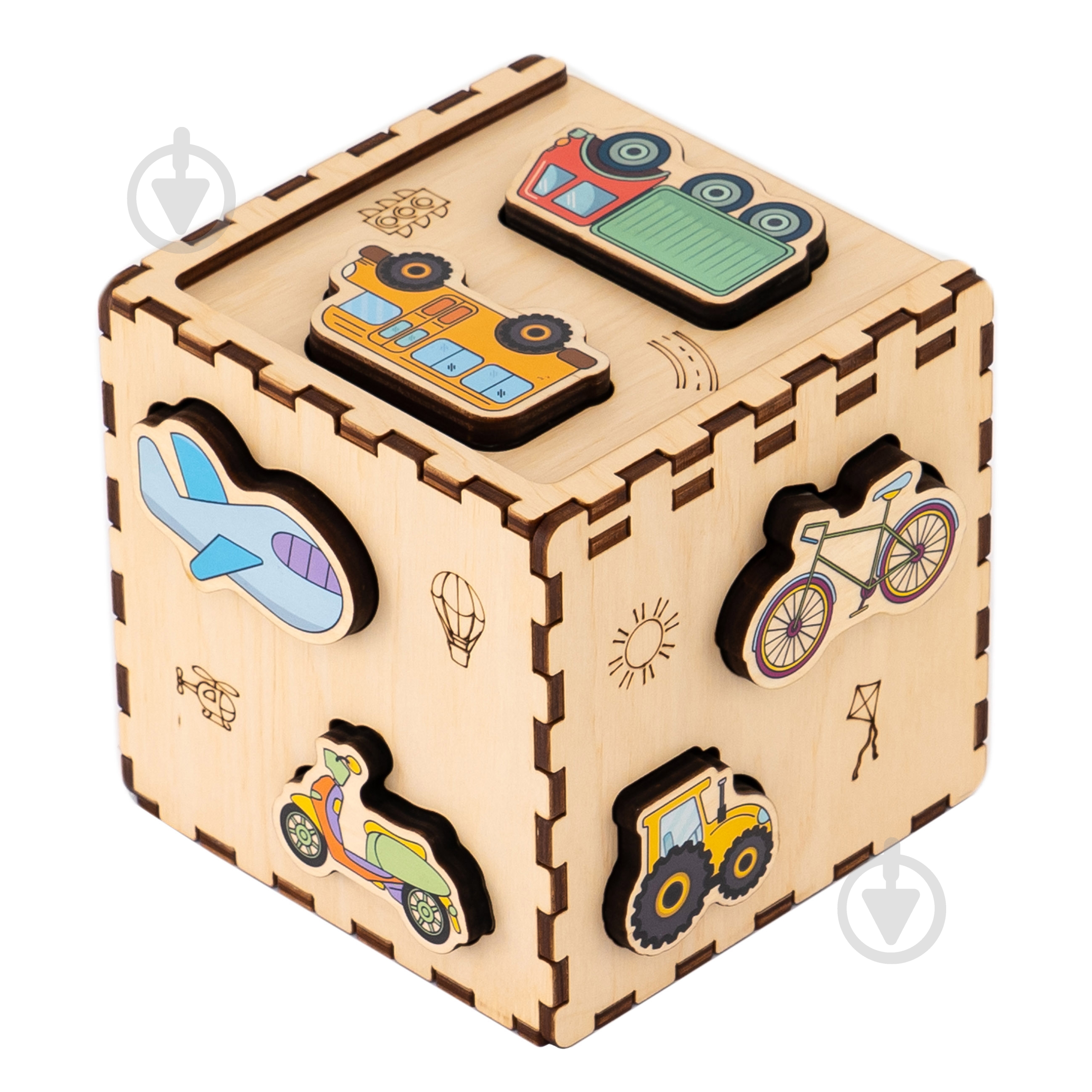 Іграшка-сортер Good Play Транспорт CUB-4-011 - фото 2