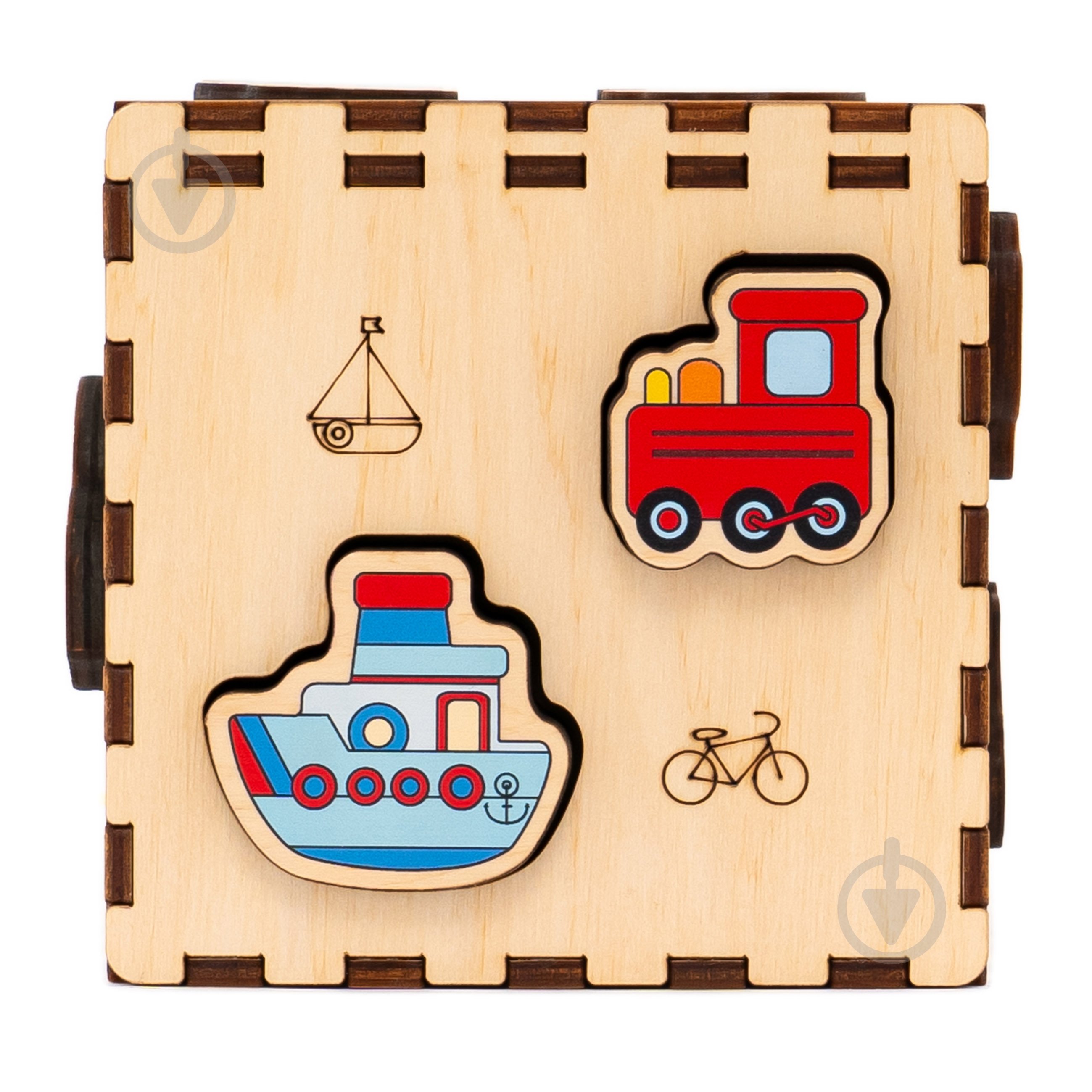 Іграшка-сортер Good Play Транспорт CUB-4-011 - фото 6