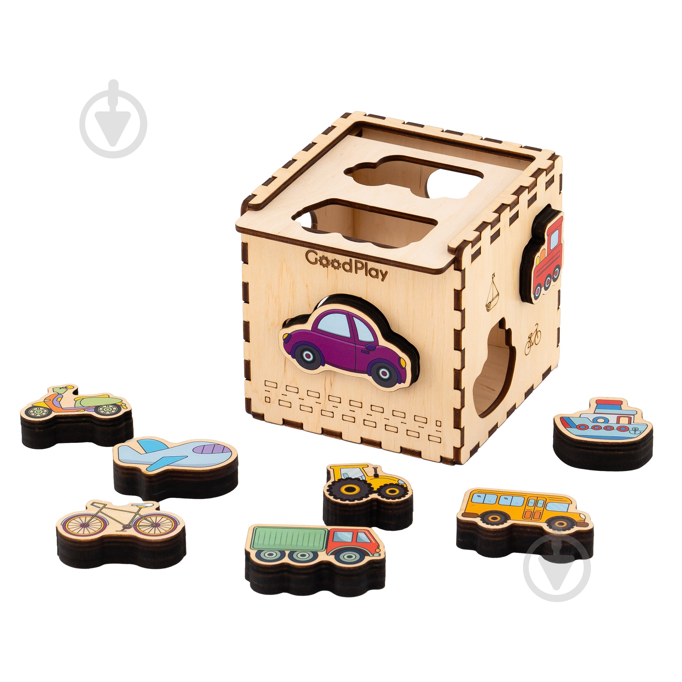 Іграшка-сортер Good Play Транспорт CUB-4-011 - фото 8