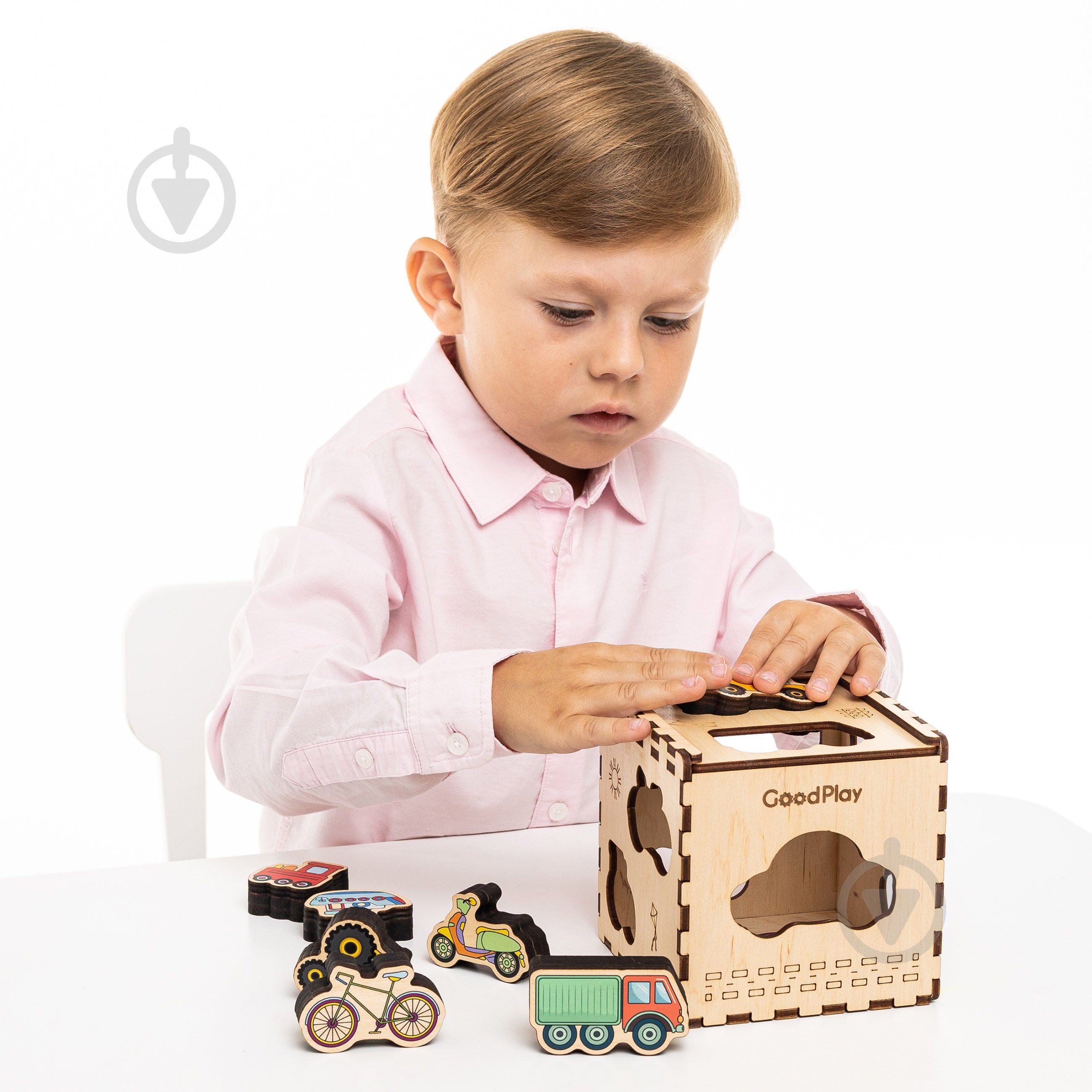 Іграшка-сортер Good Play Транспорт CUB-4-011 - фото 9