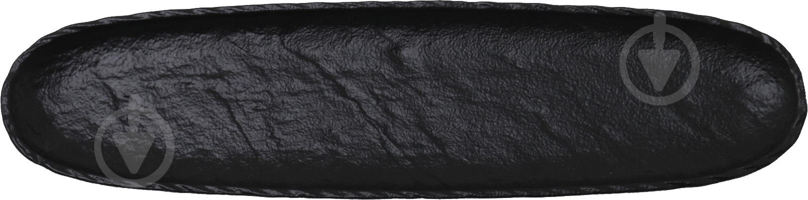 Блюдо овальное Fiora Lavastone Black 40x10 см - фото 1 Блюдо овальное Fiora Lavastone Black 40x10 см - фото 1