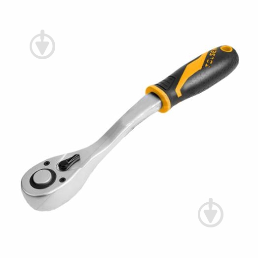 Трещотка реверсивная с изогнутой головкой Tolsen Профи 1/4" 1 шт. 16118 - фото 1 Трещотка реверсивная с изогнутой головкой Tolsen Профи 1/4" 1 шт. 16118 - фото 1