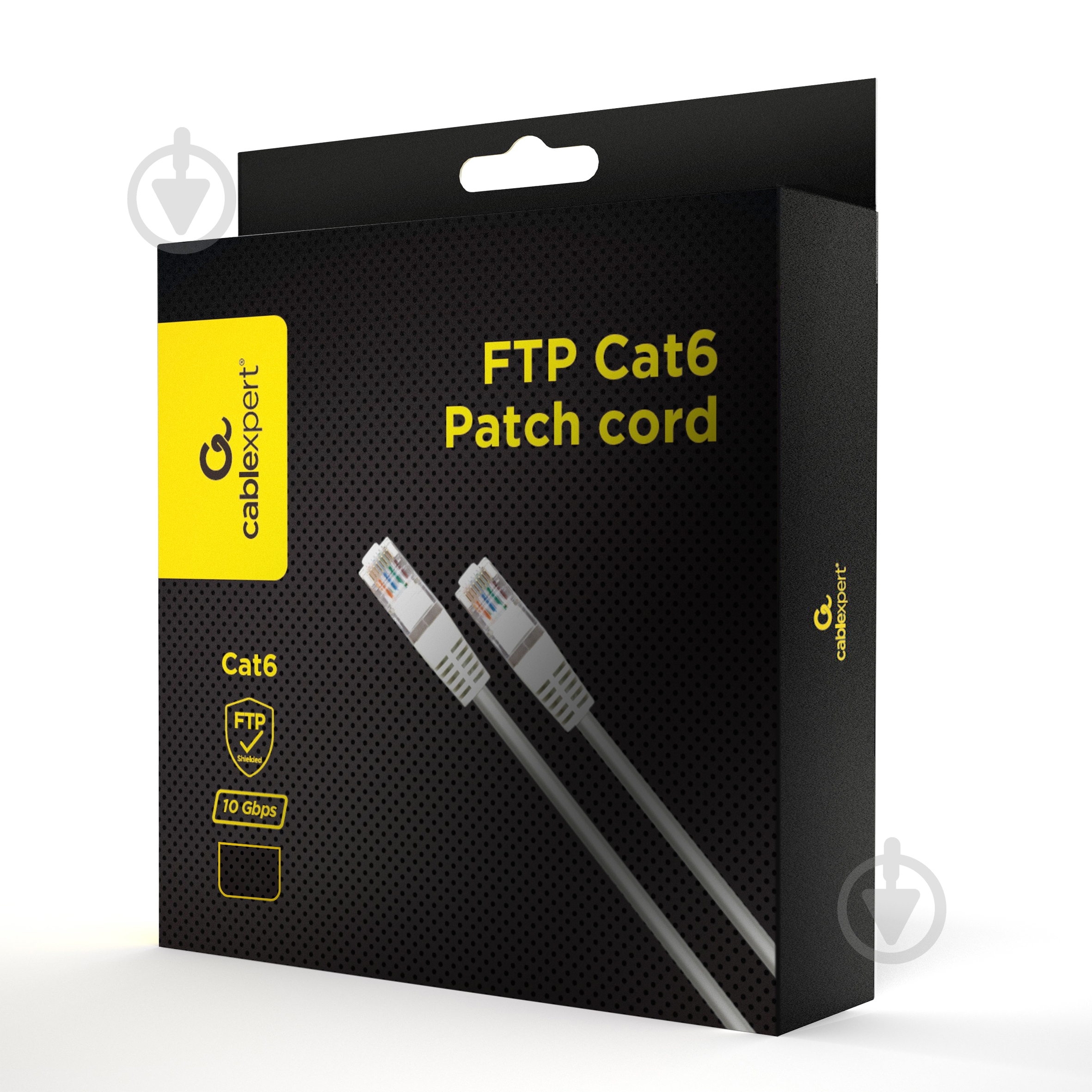 Патч-корд Cablexpert PPB6-10M FTP, категория 6, литой 10 м - фото 3 Патч-корд Cablexpert PPB6-10M FTP, категория 6, литой 10 м - фото 3