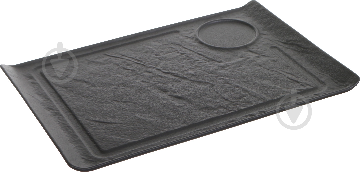 Набор для сервировки Fiora Lavastone Black 2 предмети - фото 5