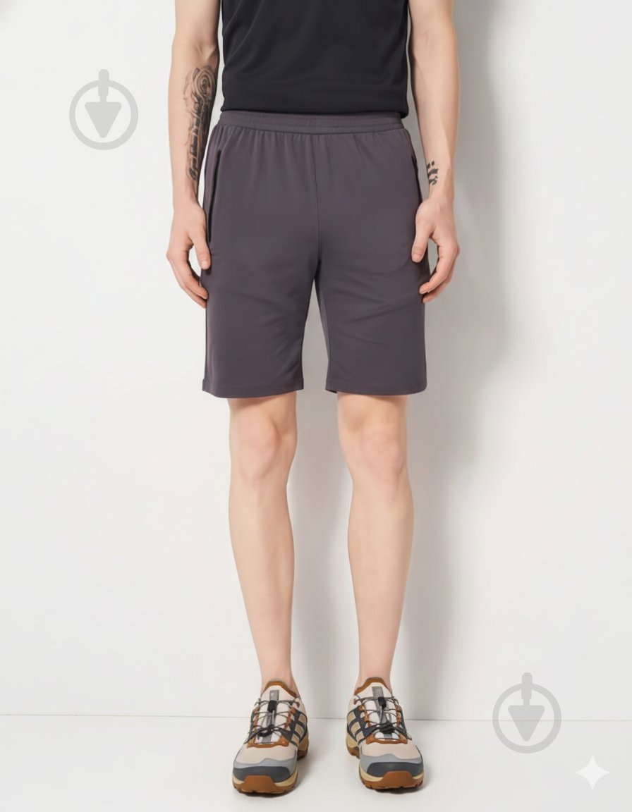 Шорти чоловічі LOGOS-Tac з кишенями на блискавці, 04-11-00-0007 р. 2XL сірий - фото 1 Шорти чоловічі LOGOS-Tac з кишенями на блискавці, 04-11-00-0007 р. 2XL сірий - фото 1