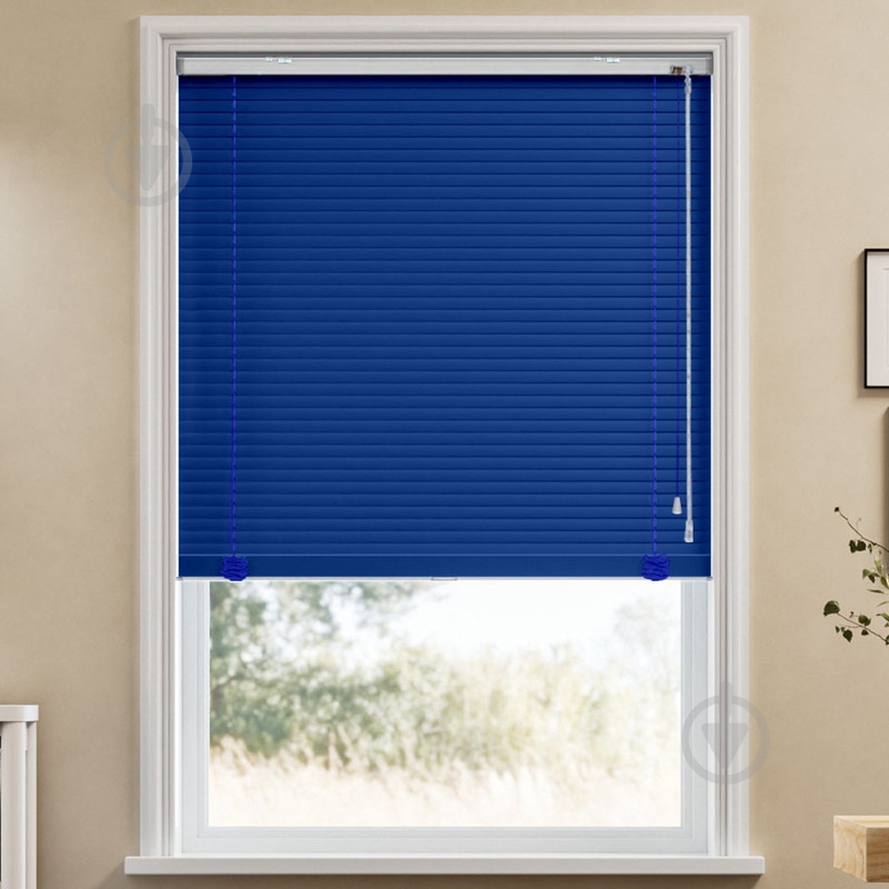 Жалюзи Rollotex алюминиевые горизонтальные с фиксацией 42х120 см синие глянцевые - фото 5 Жалюзи Rollotex алюминиевые горизонтальные с фиксацией 42х120 см синие глянцевые - фото 5