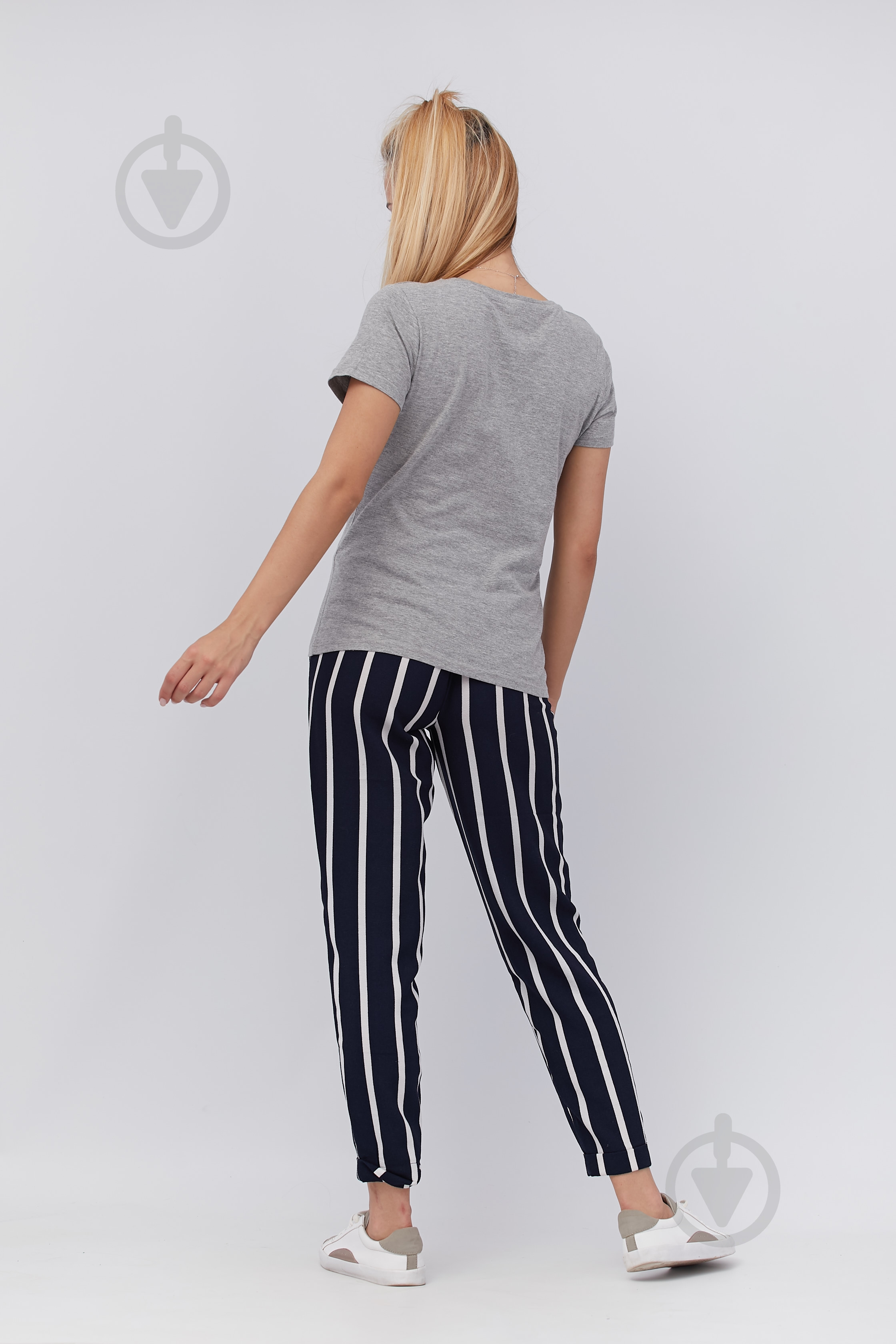 Футболка YAPPI Basic WG1047 р.L серый - фото 3 Футболка YAPPI Basic WG1047 р.L серый - фото 3