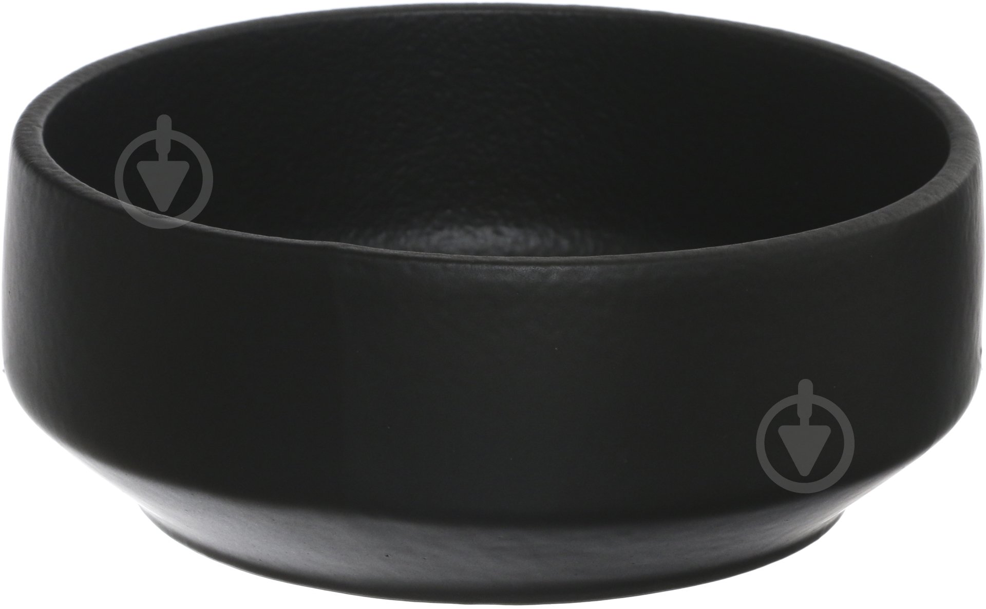 Салатник Fiora Lavastone Black Stackable 15 см - фото 1