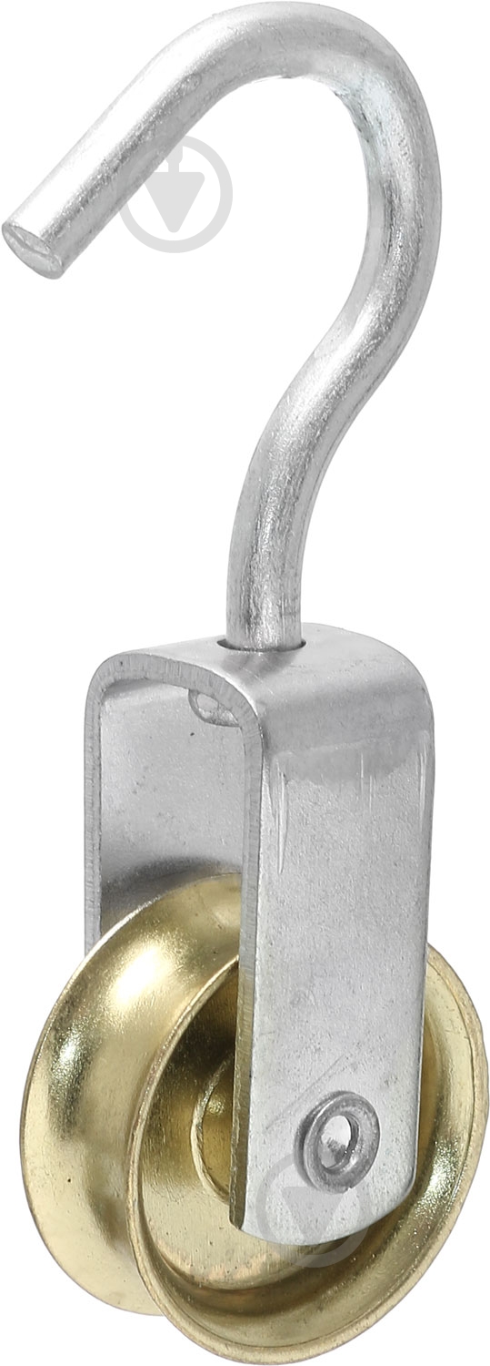 Блок одинарний з гачком 30 мм - фото 1