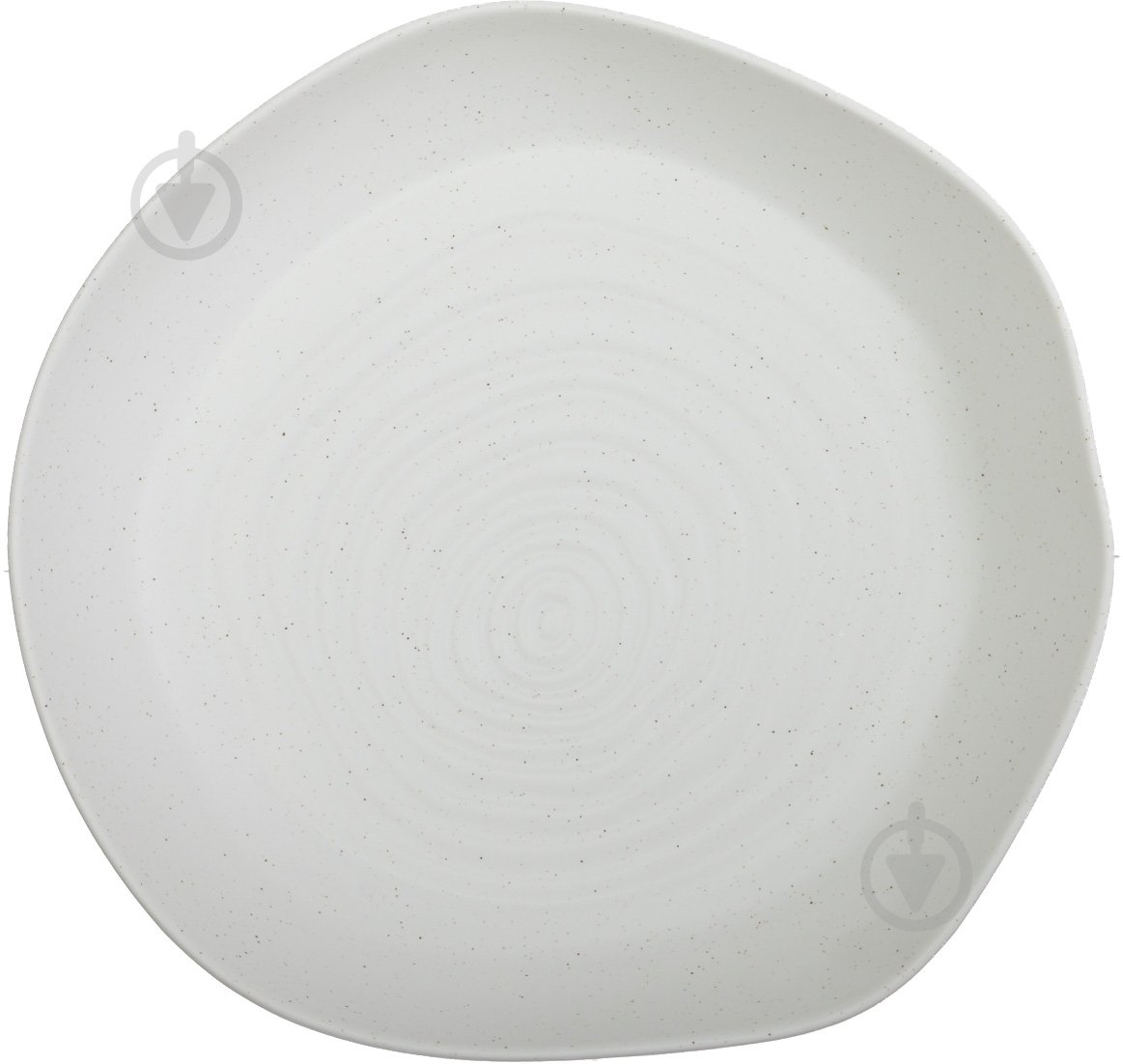 Салатник Fiora Rustic Dots White 32х6 см 3100 мл - фото 1
