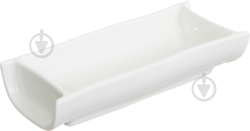 Салатник Fiora Glossy White 15х6,5х3,2 см 110 мл - фото 1