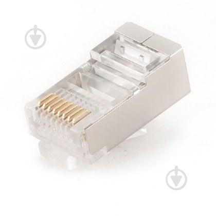 Коннектор Cablexpert PLUG6SP/10, 8P8C, CAT-6, FTP (10 шт.) - фото 1 Коннектор Cablexpert PLUG6SP/10, 8P8C, CAT-6, FTP (10 шт.) - фото 1