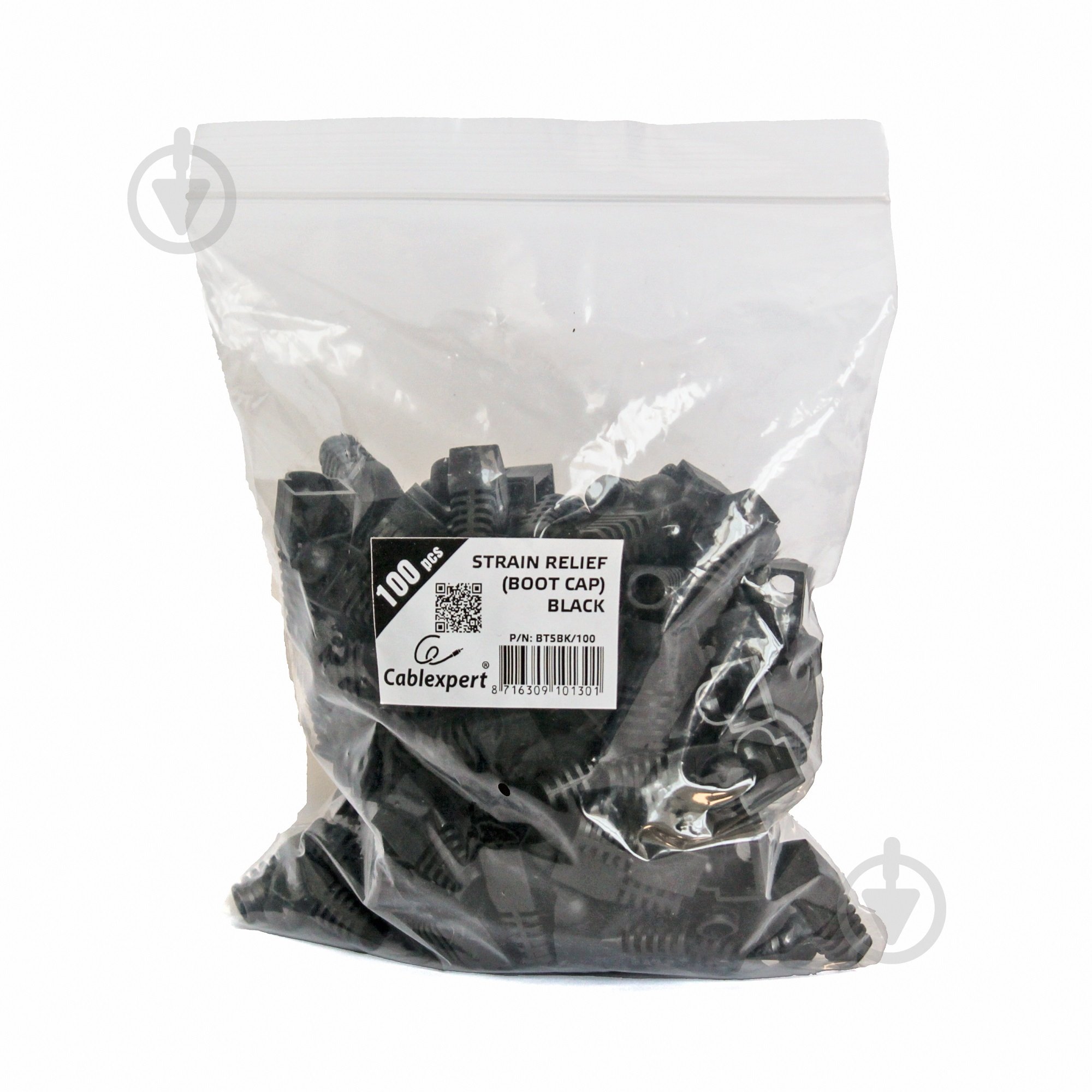 Колпачок Cablexpert BT5BK/100, для коннекторов RJ45, 100 шт. - фото 1 Колпачок Cablexpert BT5BK/100, для коннекторов RJ45, 100 шт. - фото 1