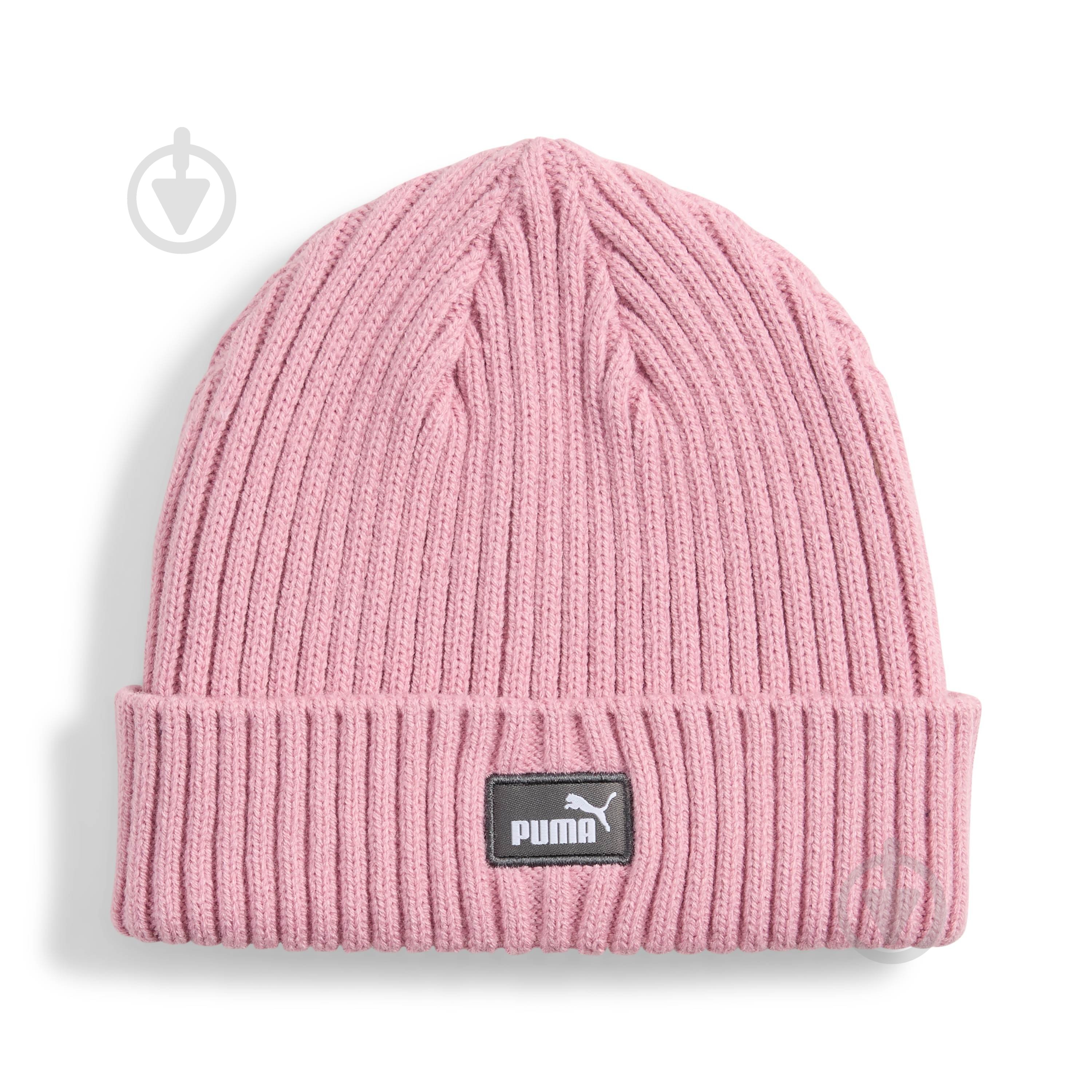 Шапка Puma CLASSIC Low Crown Beanie Jr 02655902 р.os рожевий - фото 1