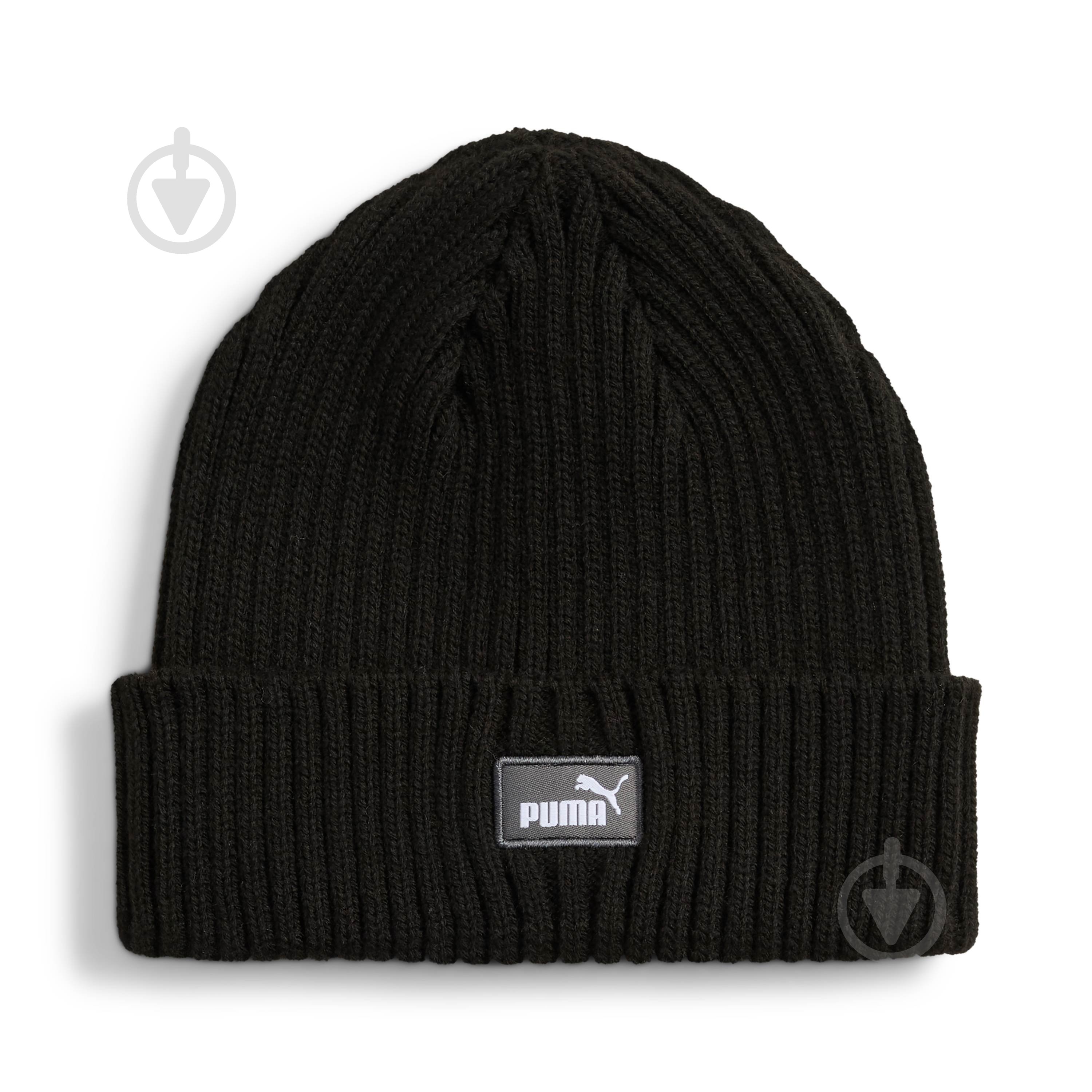 Шапка Puma CLASSIC Low Crown Beanie Jr 02655901 р.os черный - фото 1 Шапка Puma CLASSIC Low Crown Beanie Jr 02655901 р.os черный - фото 1