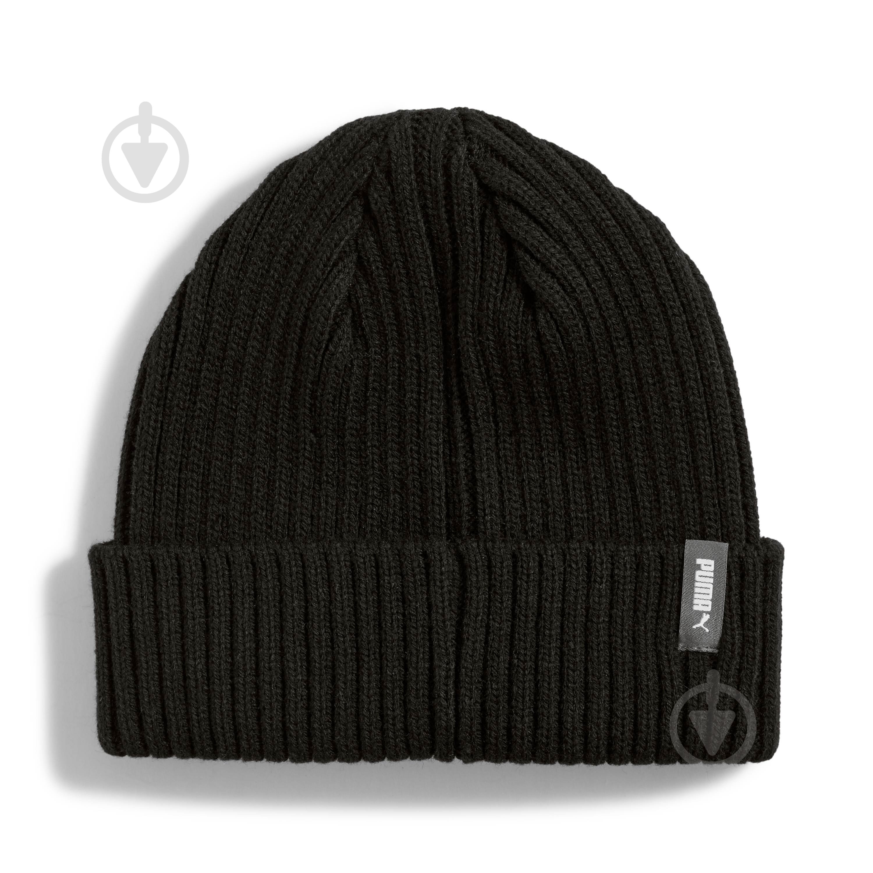 Шапка Puma CLASSIC Low Crown Beanie Jr 02655901 р.os черный - фото 2 Шапка Puma CLASSIC Low Crown Beanie Jr 02655901 р.os черный - фото 2