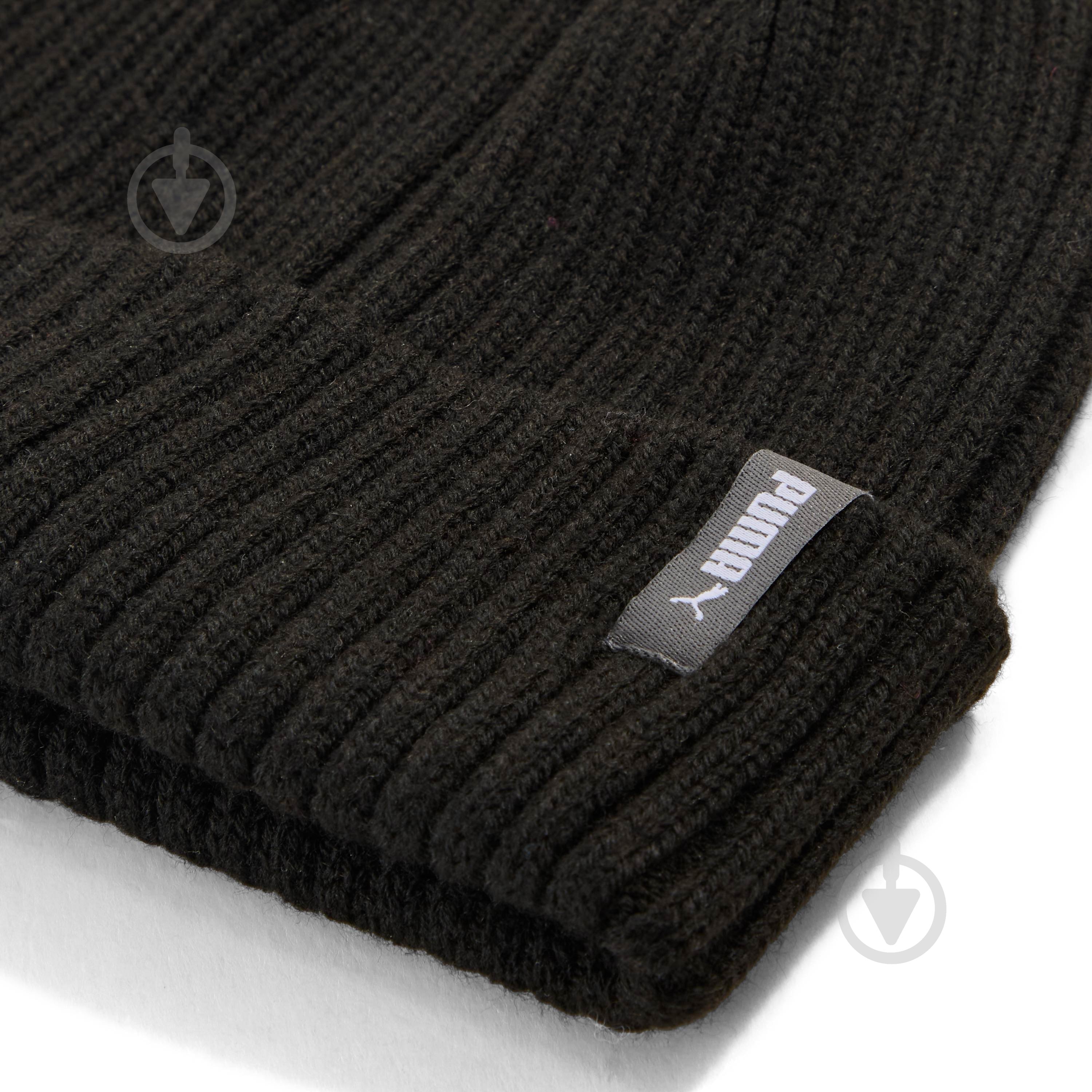 Шапка Puma CLASSIC Low Crown Beanie Jr 02655901 р.os черный - фото 3 Шапка Puma CLASSIC Low Crown Beanie Jr 02655901 р.os черный - фото 3