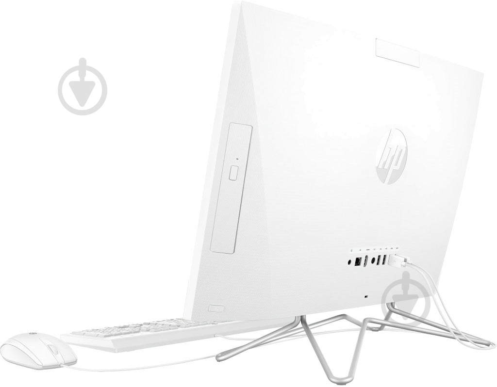 Моноблок HP All-in-One 24-df1012ua Bundle PC 23,8 (42Q62EA) white - фото 5