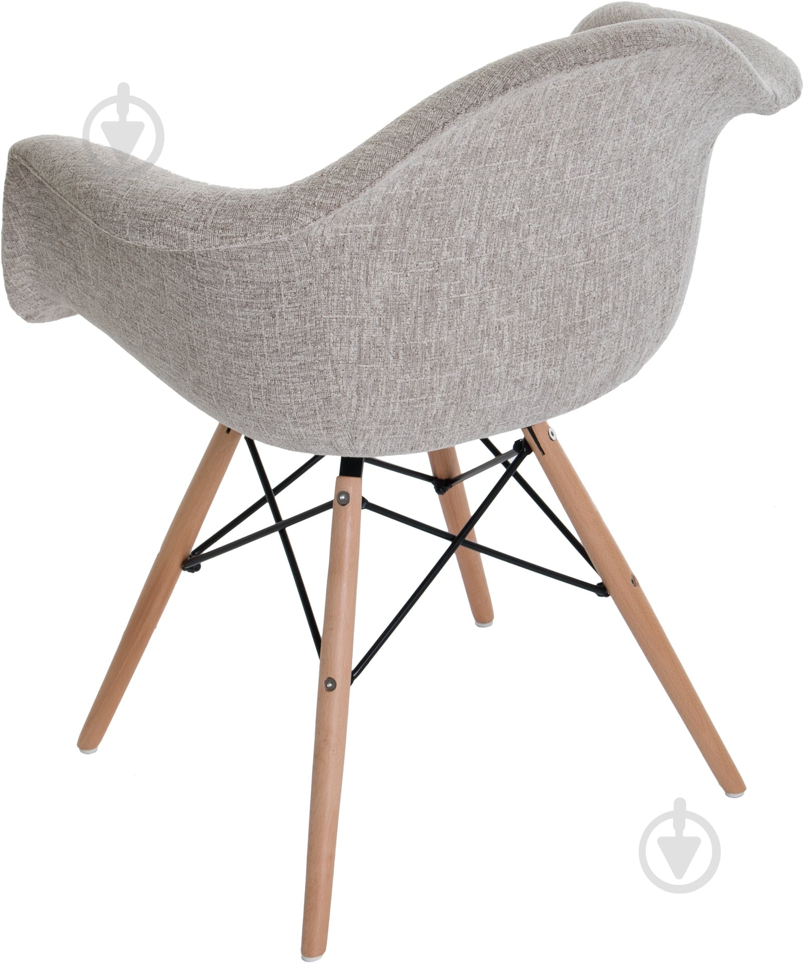 Стілець обідній АС-018WB бежевий/сірий - фото 3