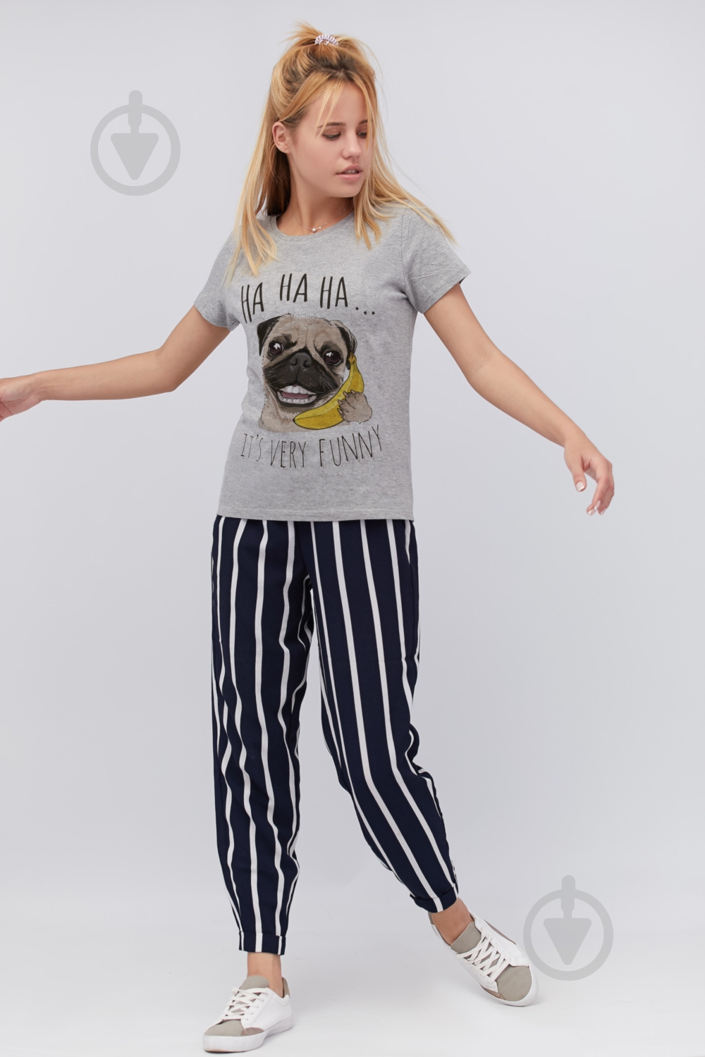 Футболка YAPPI Basic WG1066 р.L серый - фото 2 Футболка YAPPI Basic WG1066 р.L серый - фото 2