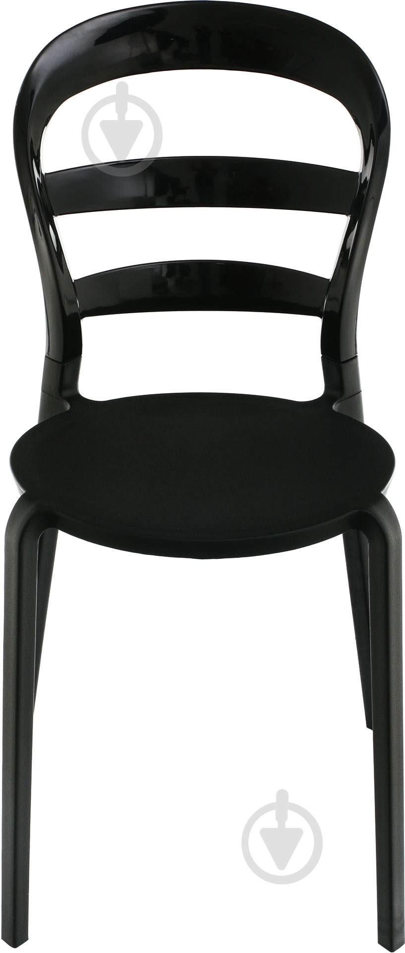 Стул обеденный АС-070 черный черный/черный - фото 2 Стул обеденный АС-070 черный черный/черный - фото 2