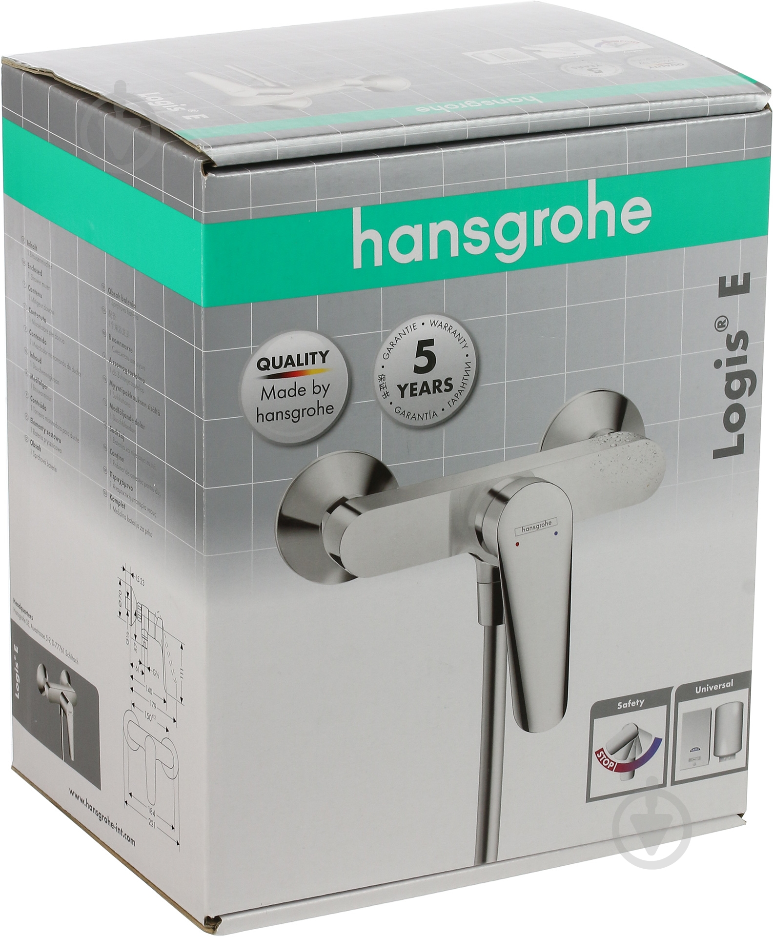 Змішувач для душу Hansgrohe Logis E - фото 2 Змішувач для душу Hansgrohe Logis E - фото 2