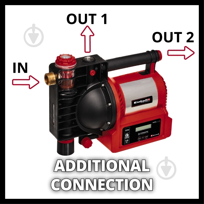 Насос Einhell напорный автоматический 4177020 - фото 8
