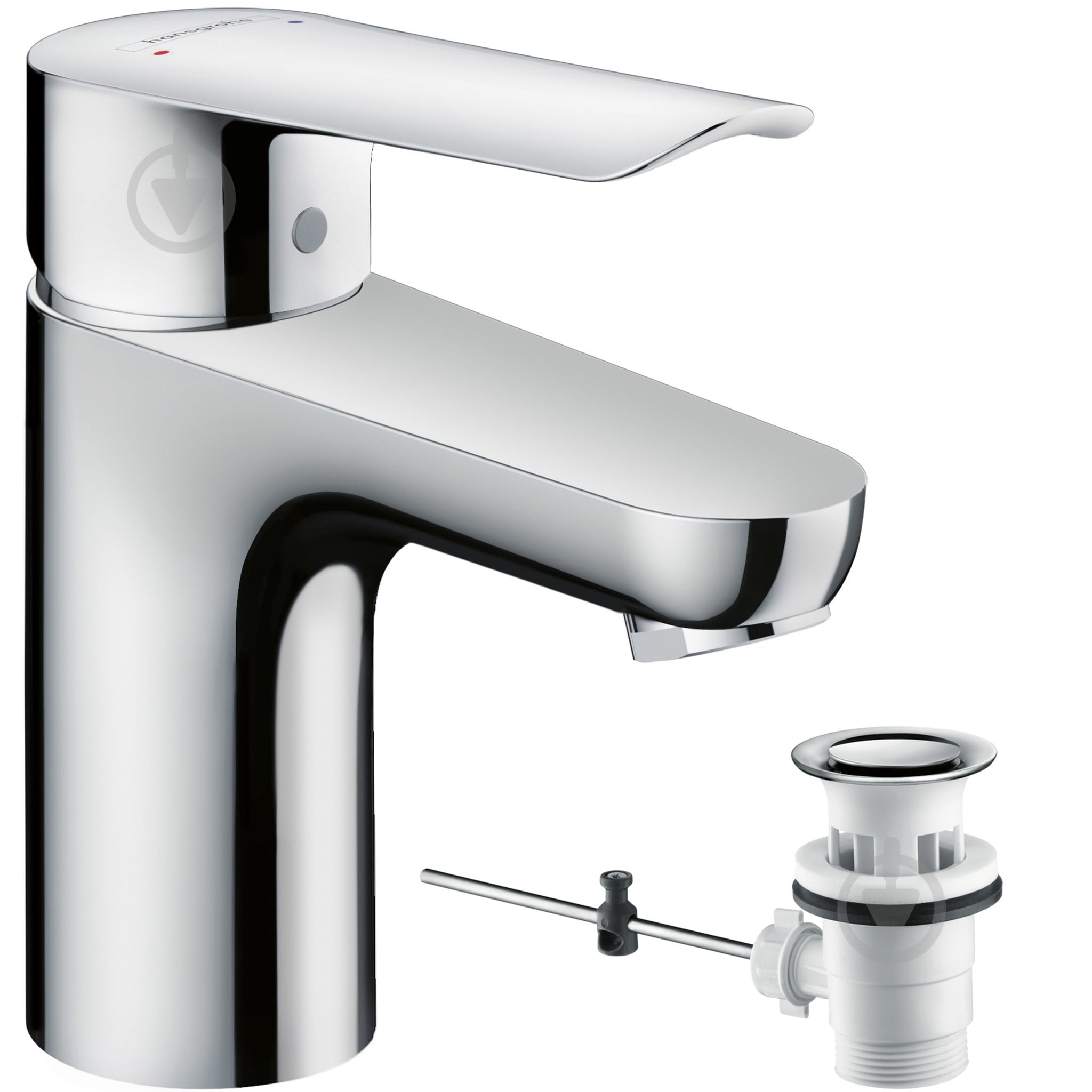 Смеситель для умывальника Hansgrohe Logis E 70 71160000 - фото 2 Смеситель для умывальника Hansgrohe Logis E 70 71160000 - фото 2