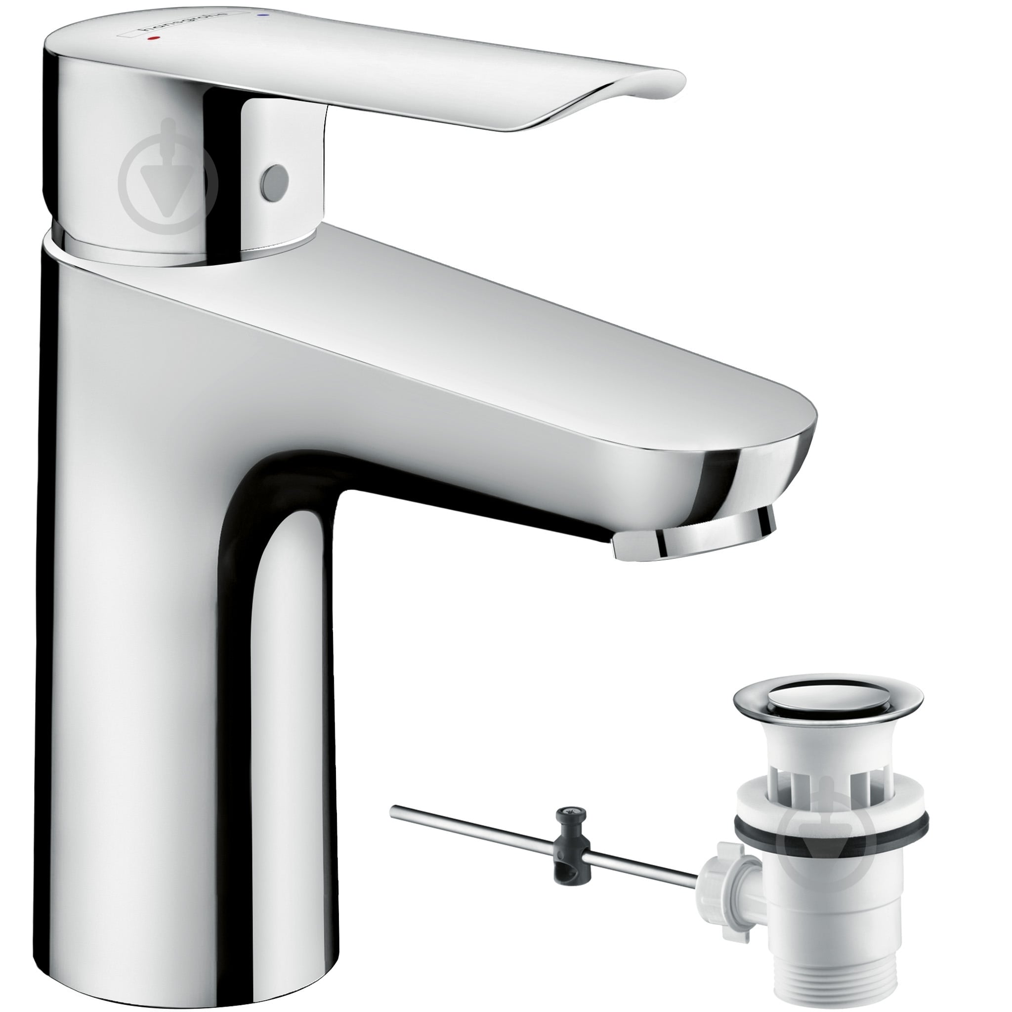 Змішувач для умивальника Hansgrohe Logis E 100 71161000 - фото 2
