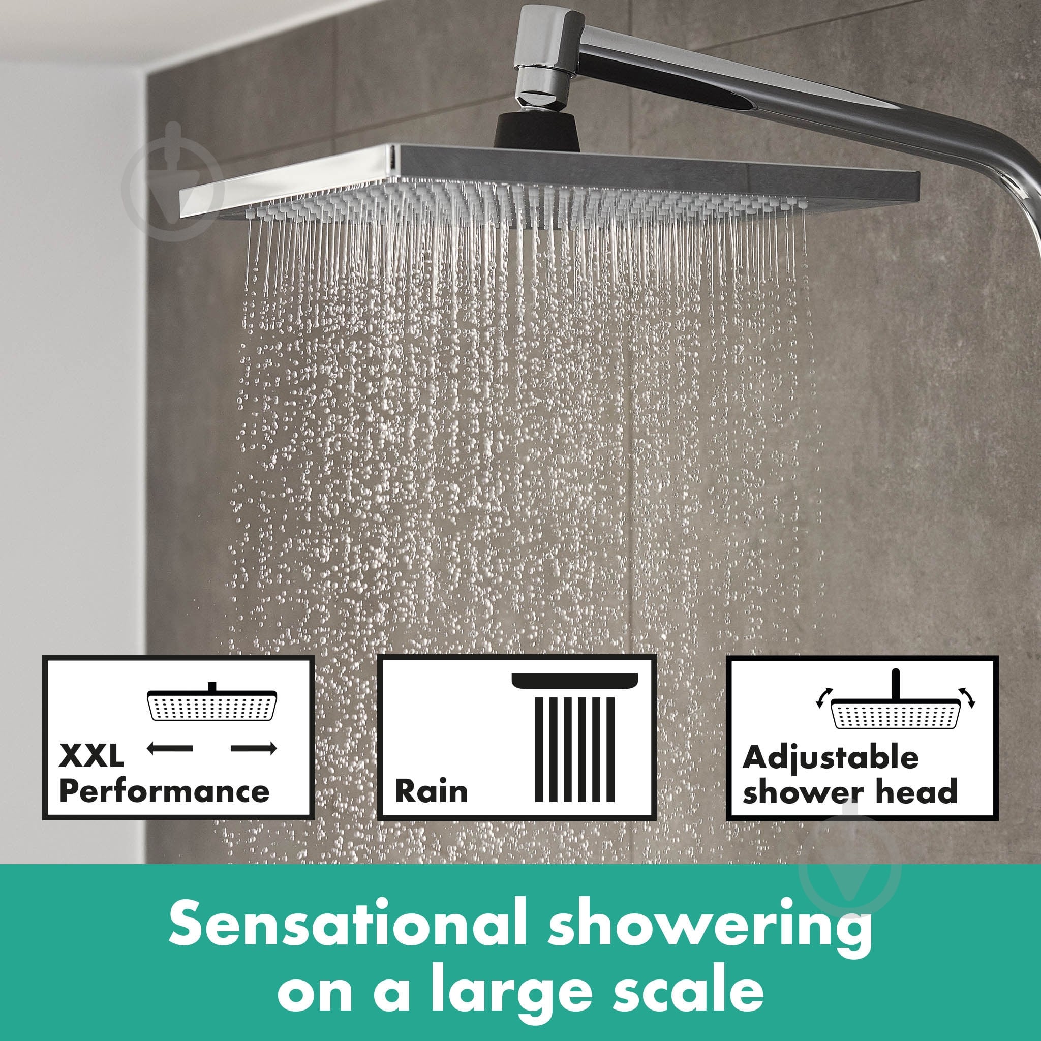 Душевая система Hansgrohe Crometta E 240 Varia Showerpipe 26785000 - фото 4