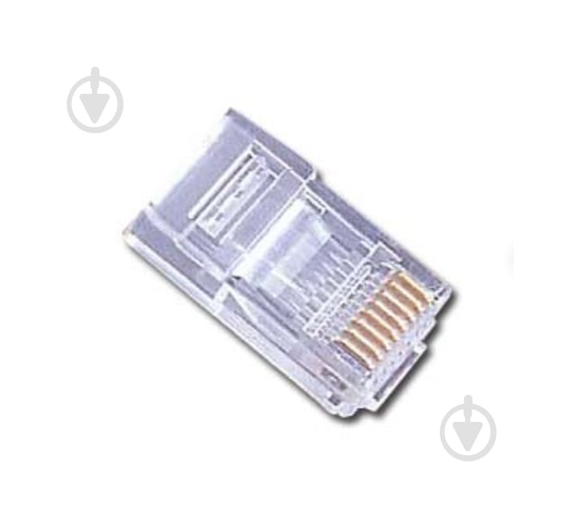 Конектор Cablexpert PLUG3UP6/100, 8P8C, CAT-5E, UTP (100 шт.) - фото 1