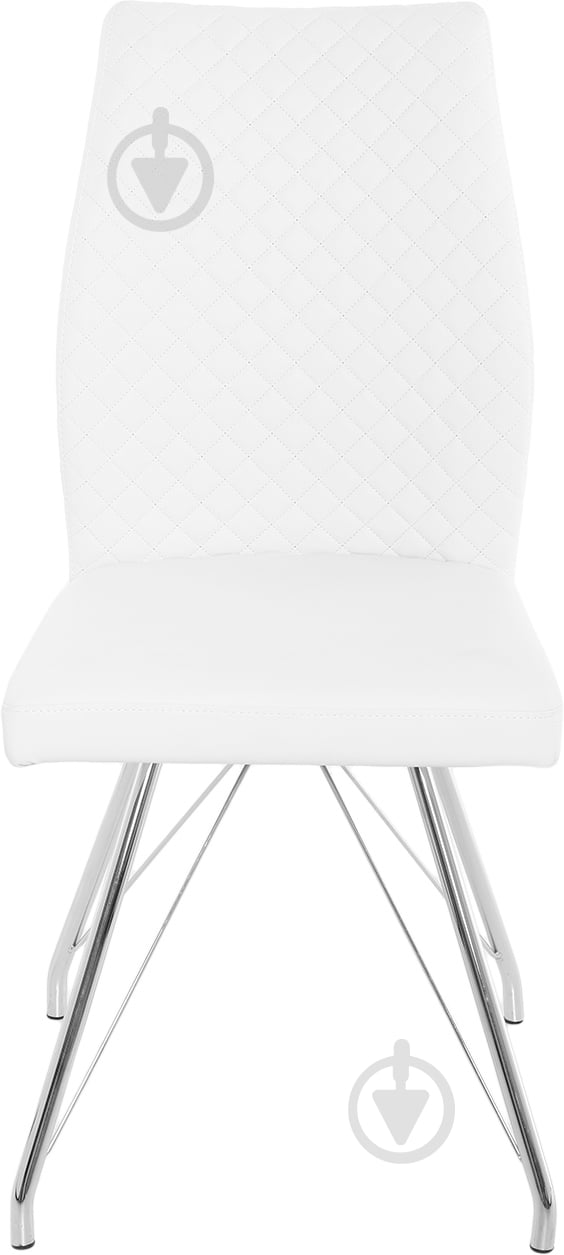 Стул обеденный Cantico хром/белый - фото 2