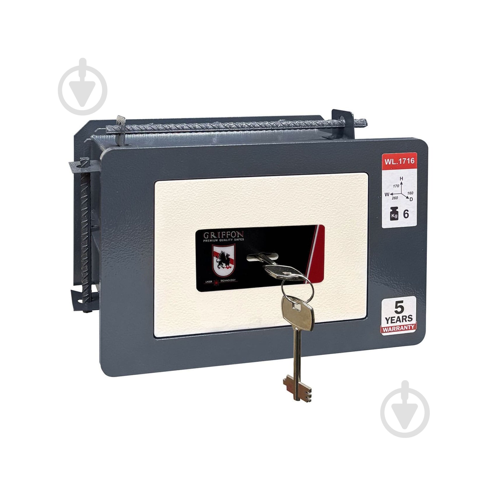 Сейф встраиваемый Griffon WL.1716.K - фото 4