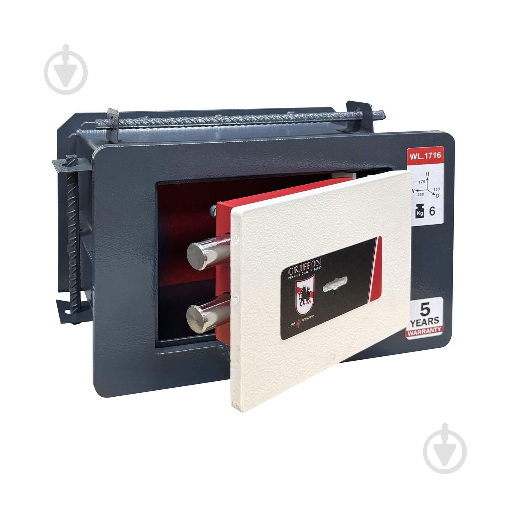 Сейф встраиваемый Griffon WL.1716.K - фото 2