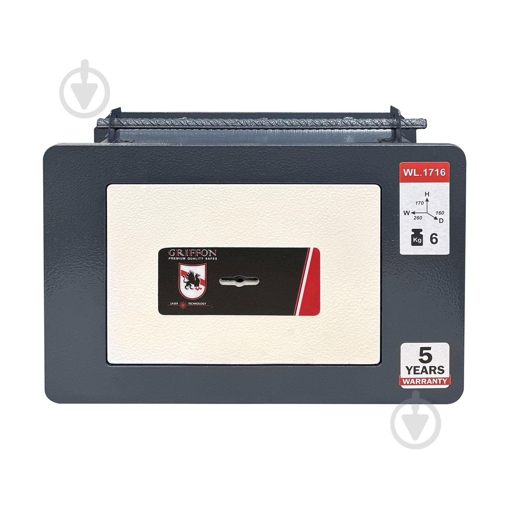 Сейф встраиваемый Griffon WL.1716.K - фото 6