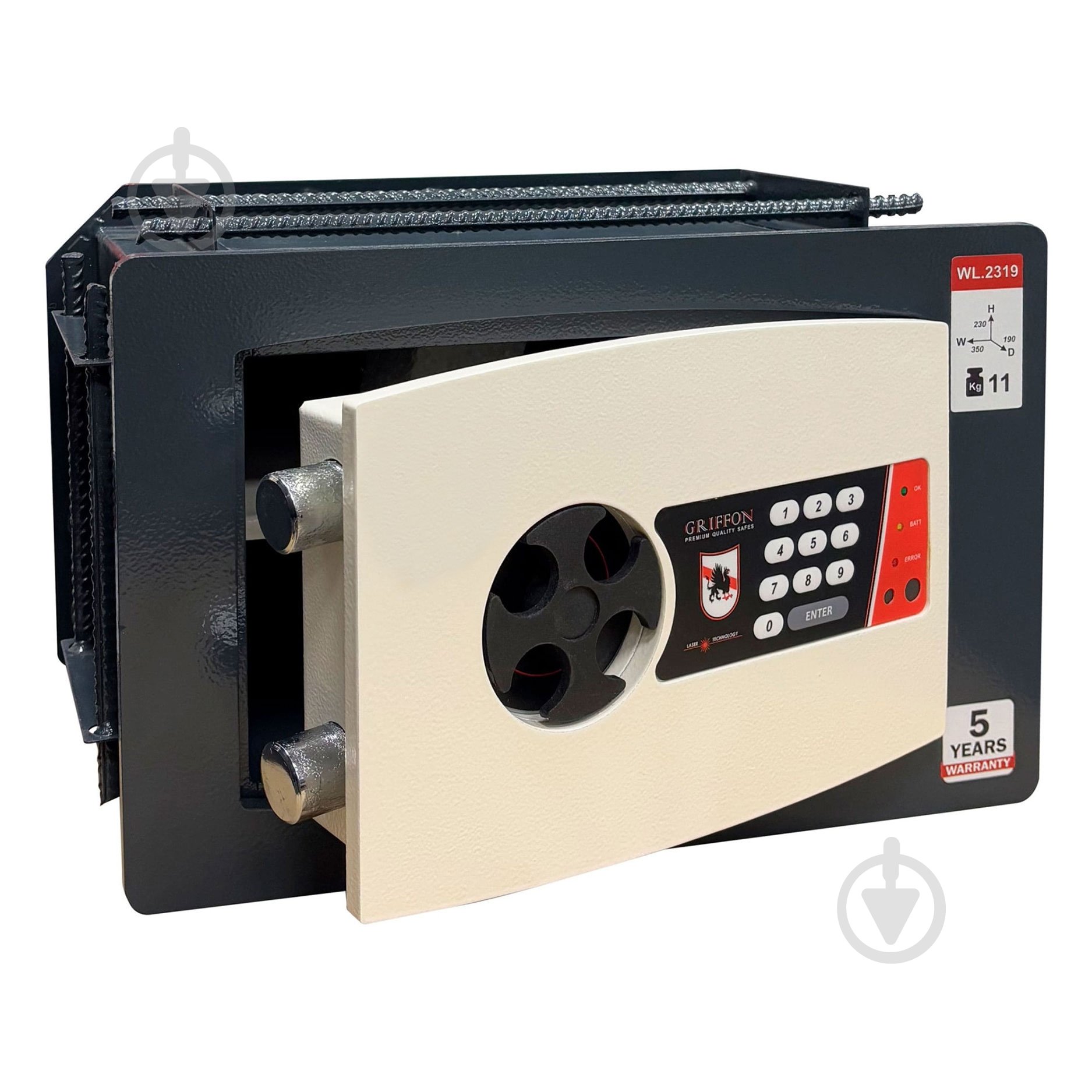 Сейф встраиваемый Griffon WL.2319.Е - фото 2