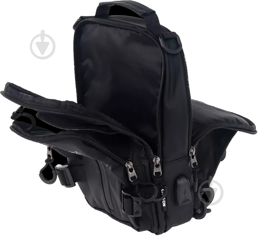 Сумка Canyon CB-1 трансформер black (CNS-CBD1B1) - фото 7 Сумка Canyon CB-1 трансформер black (CNS-CBD1B1) - фото 7