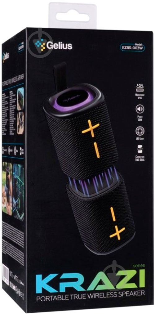 Акустическая система Gelius KRAZI series black (00000102890) - фото 6