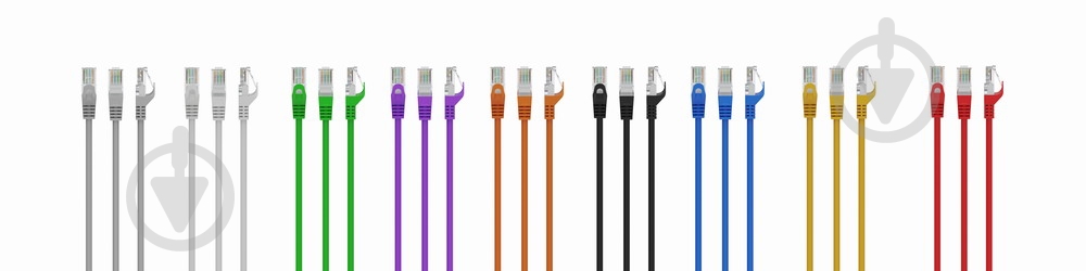 Патч-корд Cablexpert PP6U-1.5M UTP, категория 6, литой 1,5 м серый - фото 2