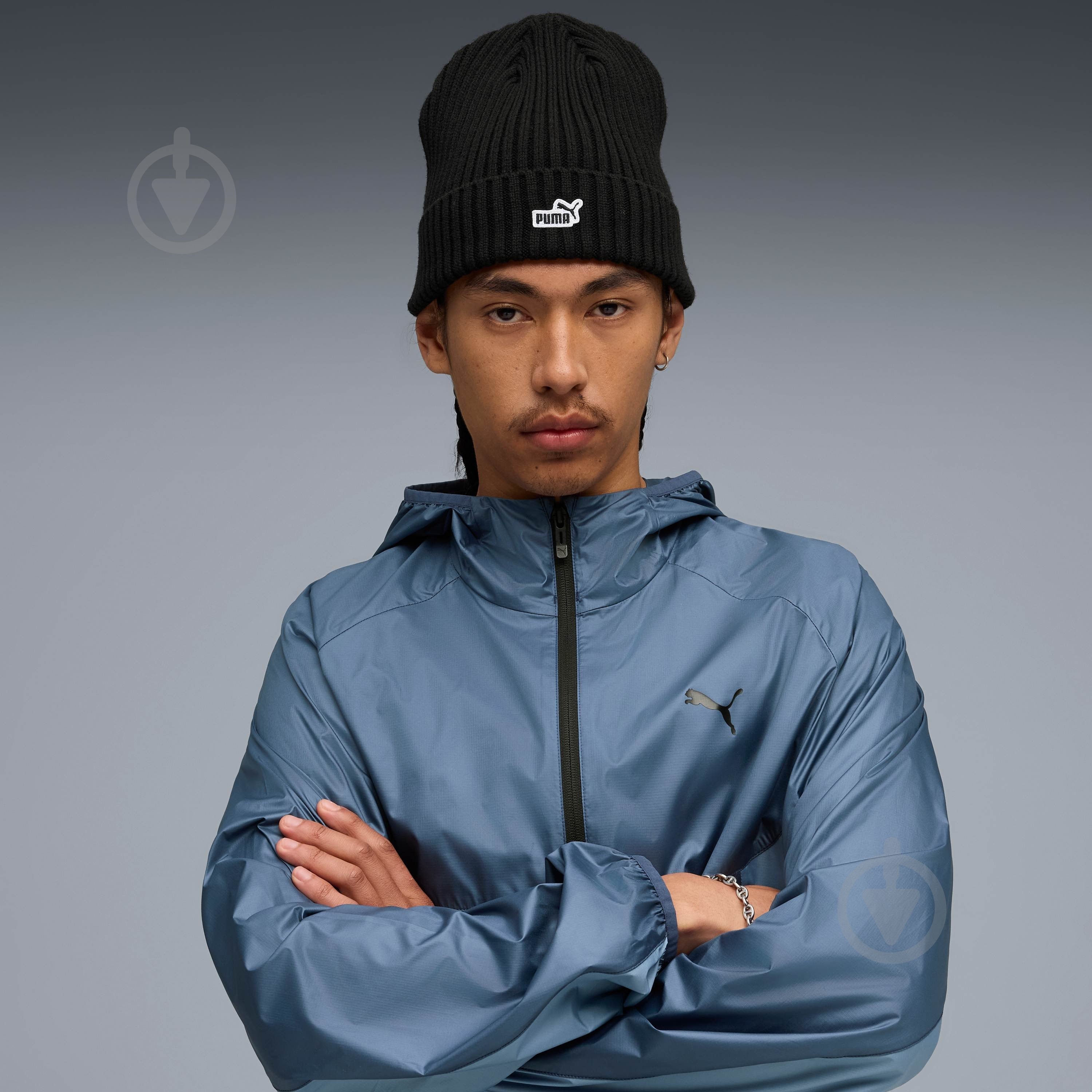 Шапка Puma ESS PATCH Mid Crown Beanie 02641701 р.os черный - фото 4 Шапка Puma ESS PATCH Mid Crown Beanie 02641701 р.os черный - фото 4