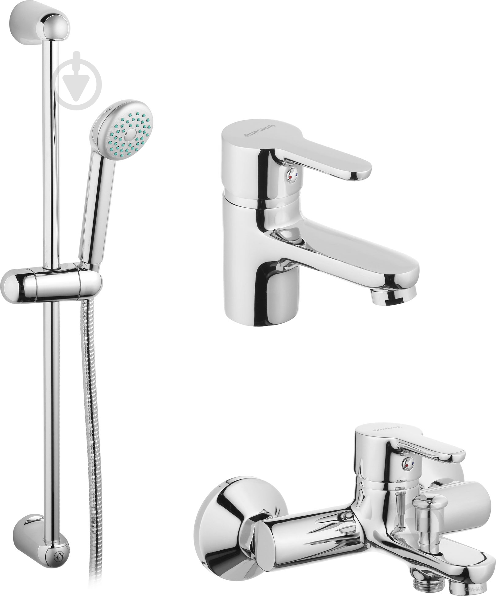 Набор смесителей KFA Granat 5521-001-00 - фото 1