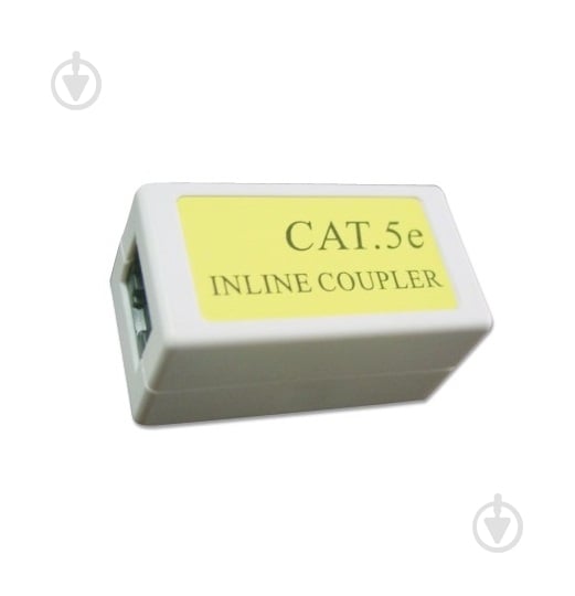 Соединитель разъемов Cablexpert NCA-LC5E-001, CAT 5E - фото 1 Соединитель разъемов Cablexpert NCA-LC5E-001, CAT 5E - фото 1