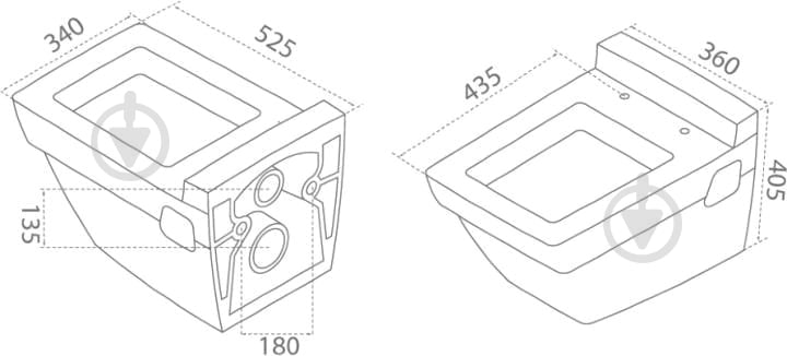 Унитаз подвесной CeraStyle Mona - фото 4