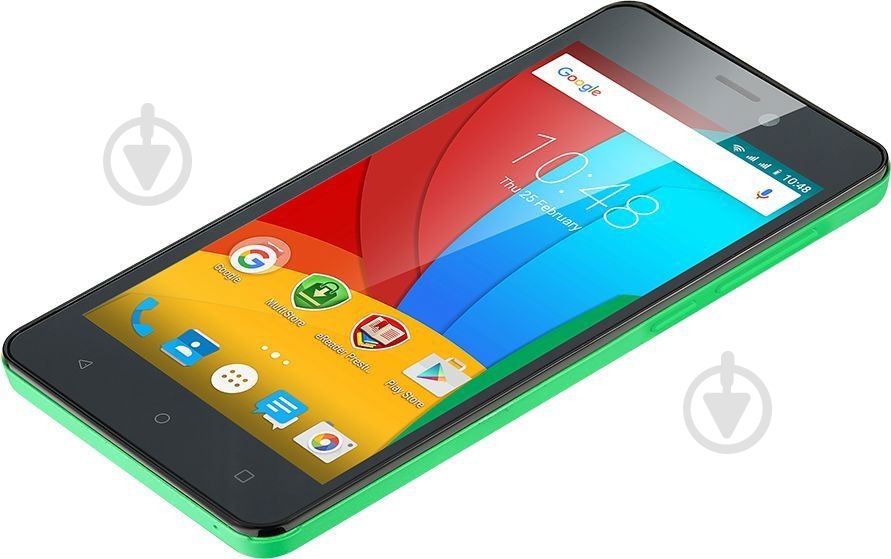 Смартфон Prestigio Wize P3 3508 DualSim 1/8GB green - фото 3