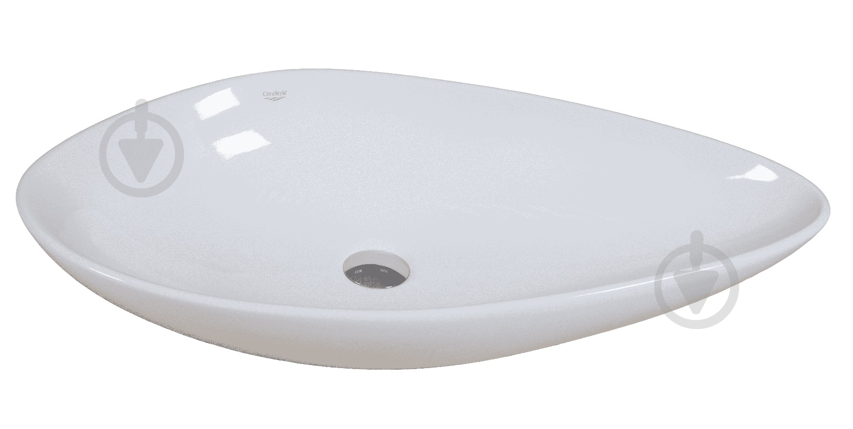 Умывальник CeraStyle Olive 74 см - фото 1