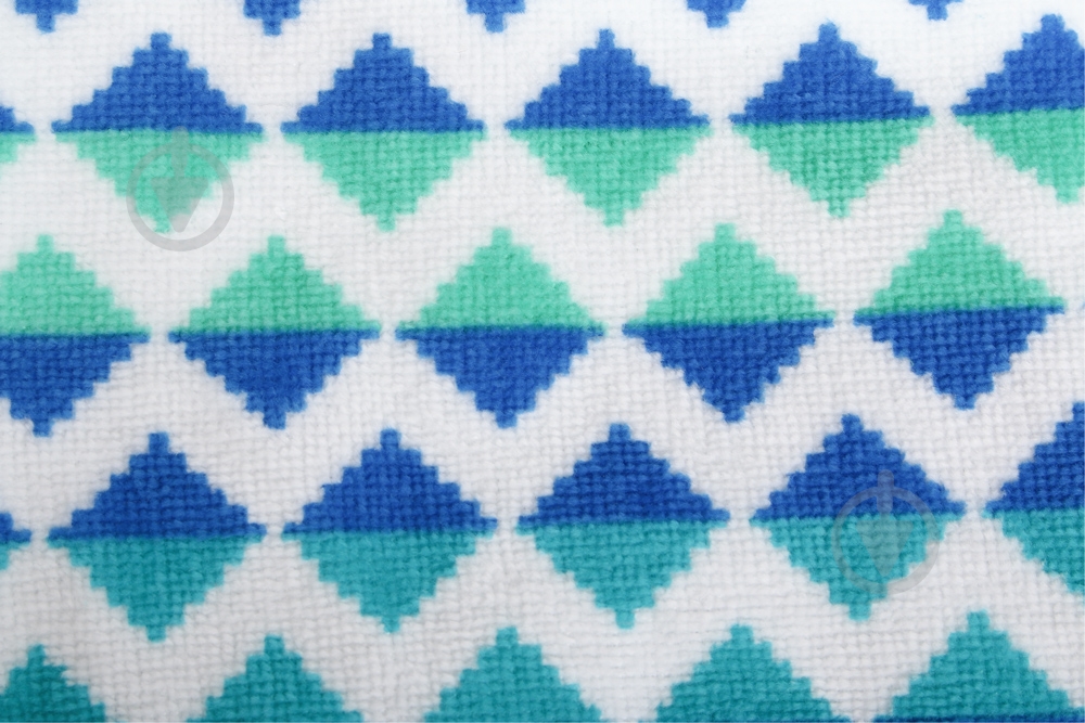 Рушник пляжний Ромб 70x140 см синій La Nuit - фото 3 Рушник пляжний Ромб 70x140 см синій La Nuit - фото 3